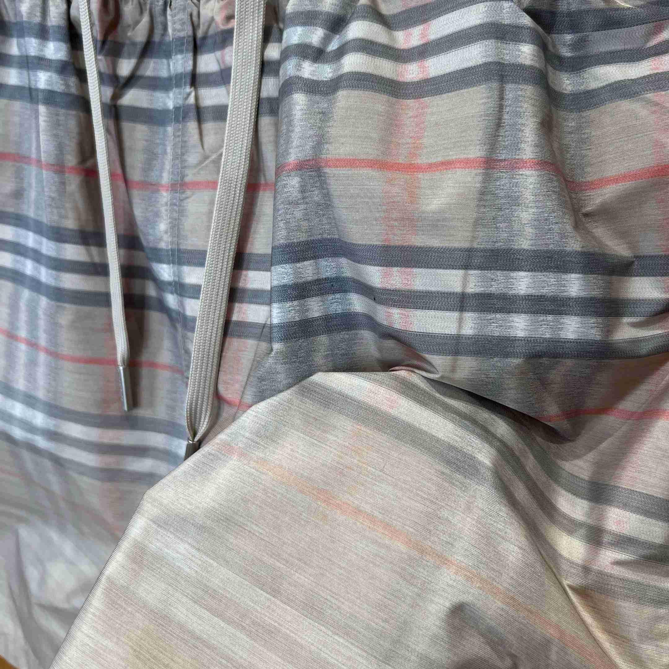 Burberry Gradient Check Swim Shorts - FashionPlug