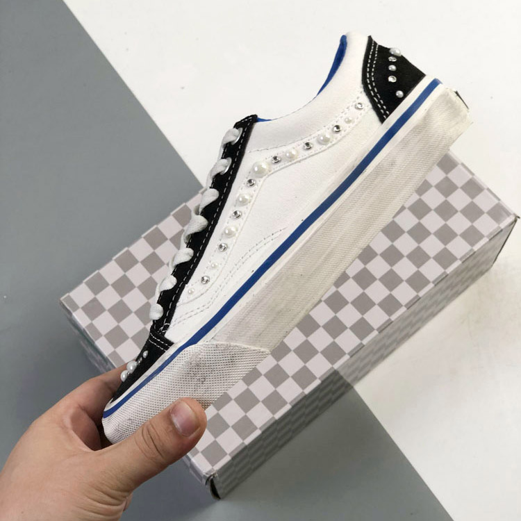 Vans Old Skool 36 'Pearlized Pack - Marshmallow White' - FashionPlug