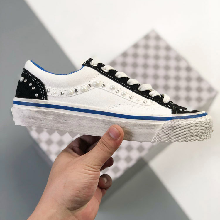 Vans Old Skool 36 'Pearlized Pack - Marshmallow White' - FashionPlug