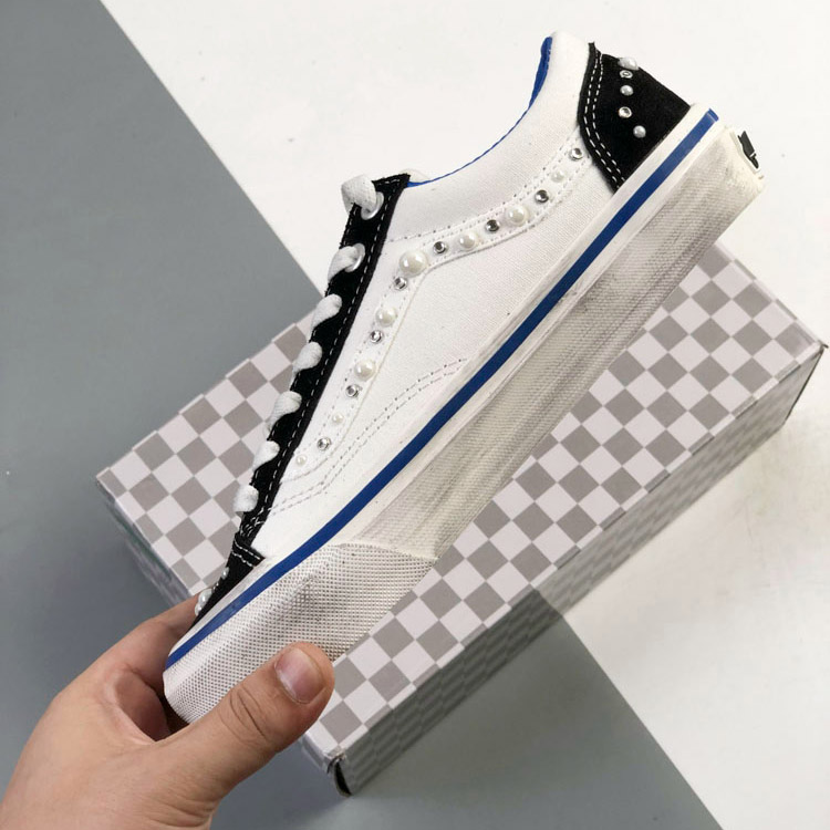Vans Old Skool 36 'Pearlized Pack - Marshmallow White' - FashionPlug