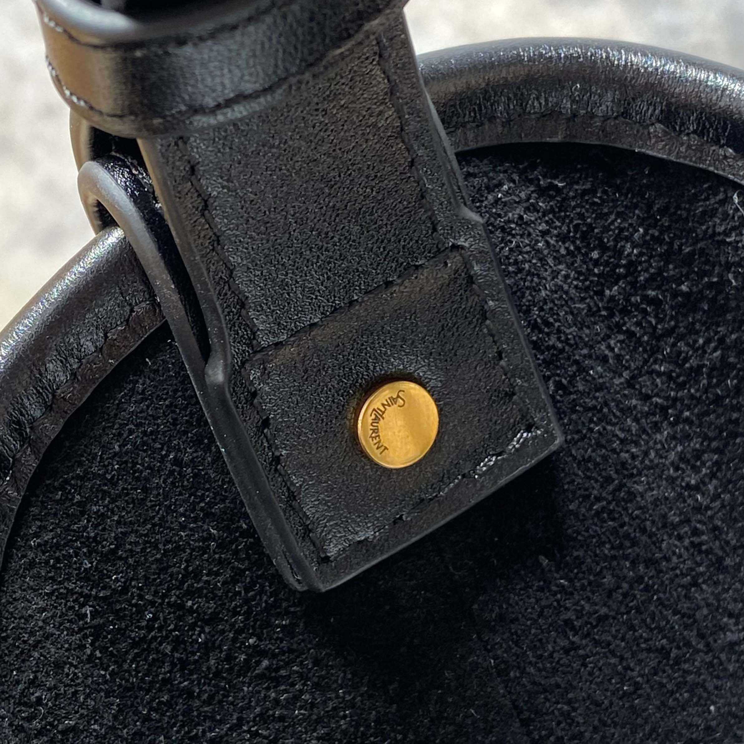 Saint Laurent MOMBASA Medium In Leather - FashionPlug