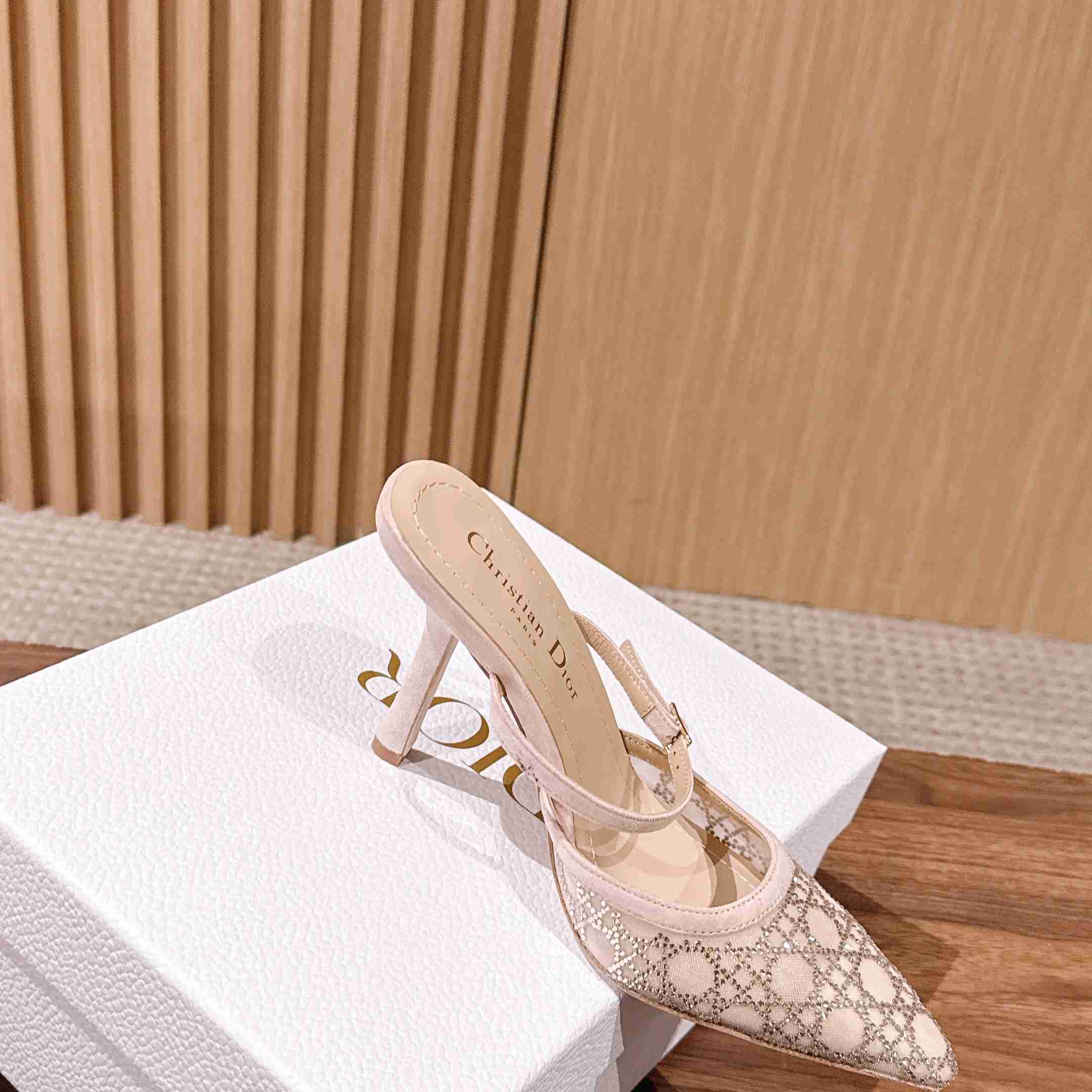 Dior Capture Heeled Mule - FashionPlug