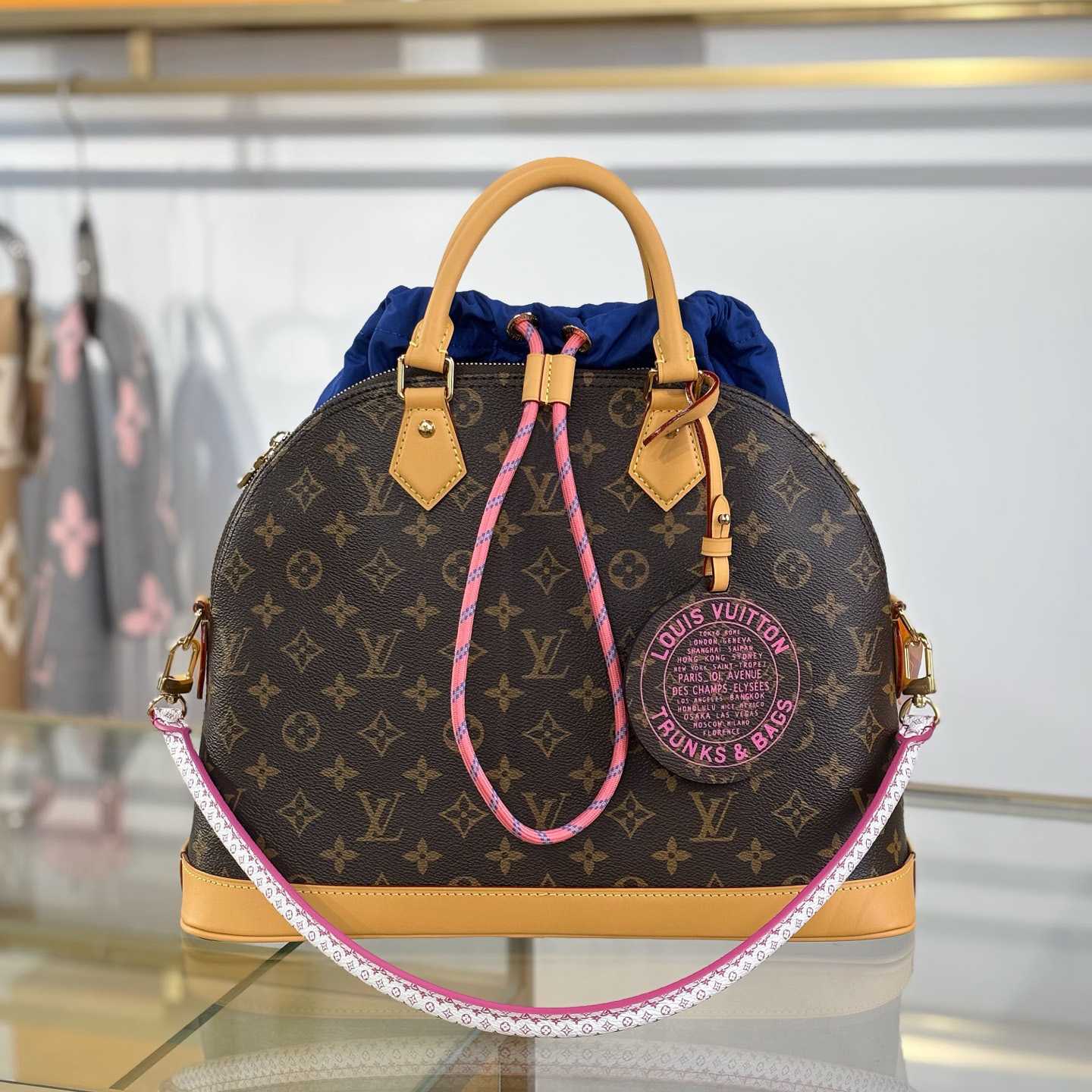 Louis Vuitton Alma MM M27327 - FashionPlug