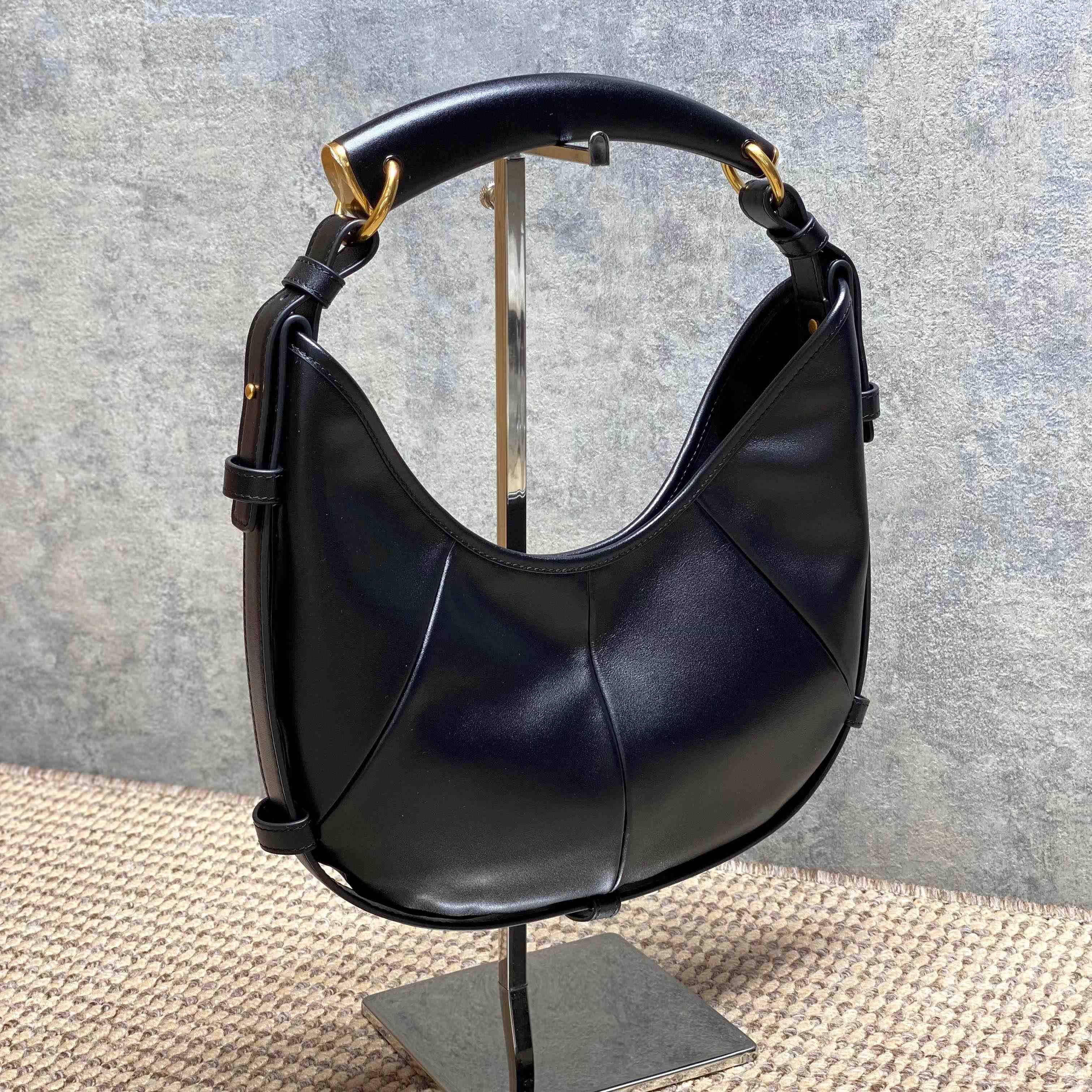 Saint Laurent MOMBASA Small In Leather - FashionPlug