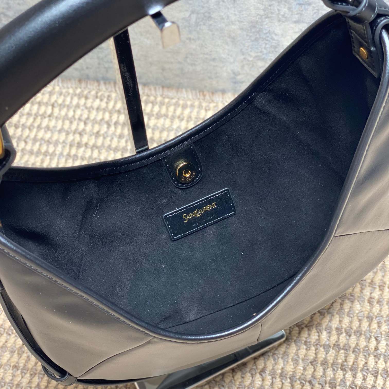 Saint Laurent MOMBASA Small In Leather - FashionPlug
