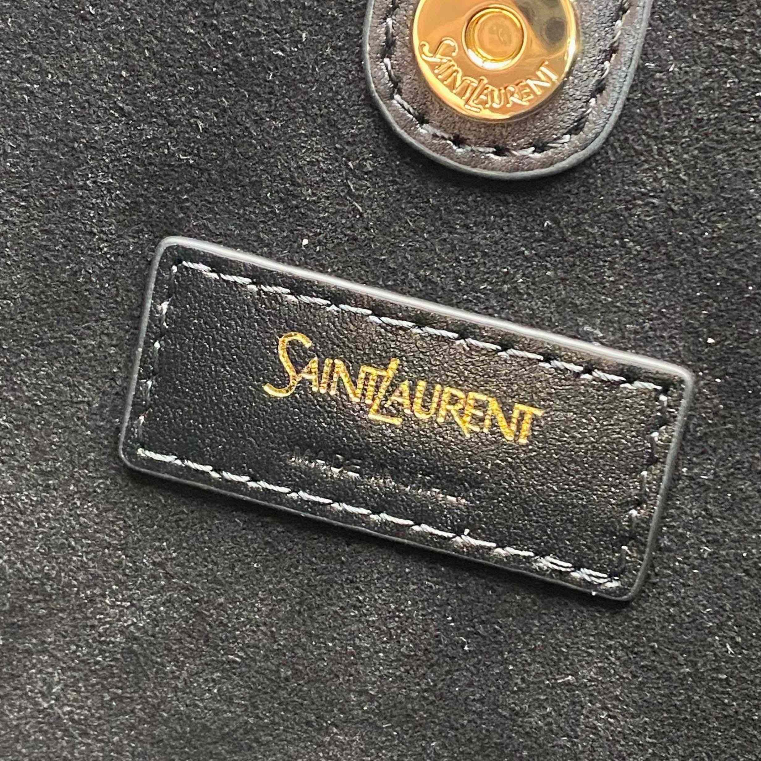 Saint Laurent MOMBASA Small In Leather - FashionPlug