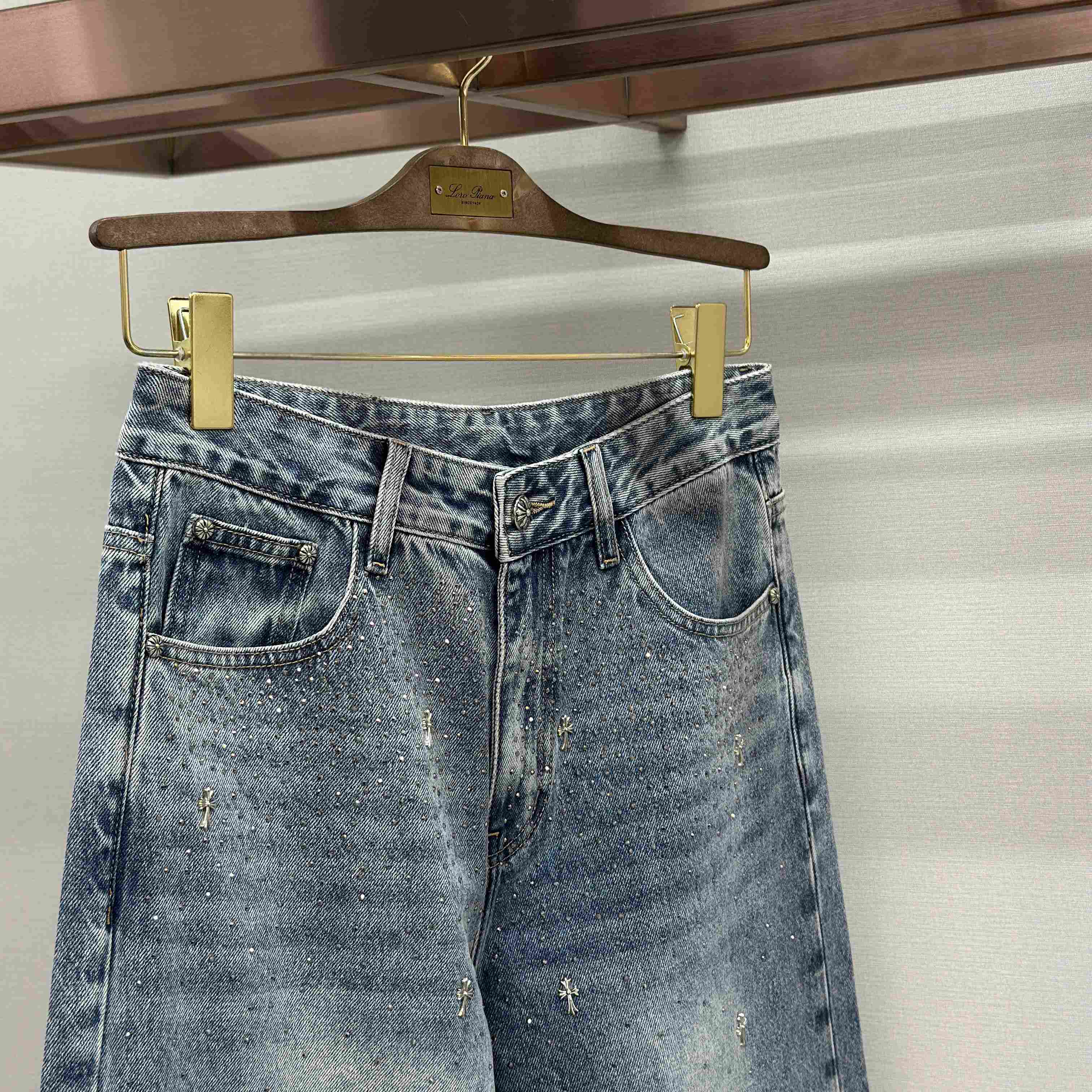 Chrome Hearts Jeans - FashionPlug