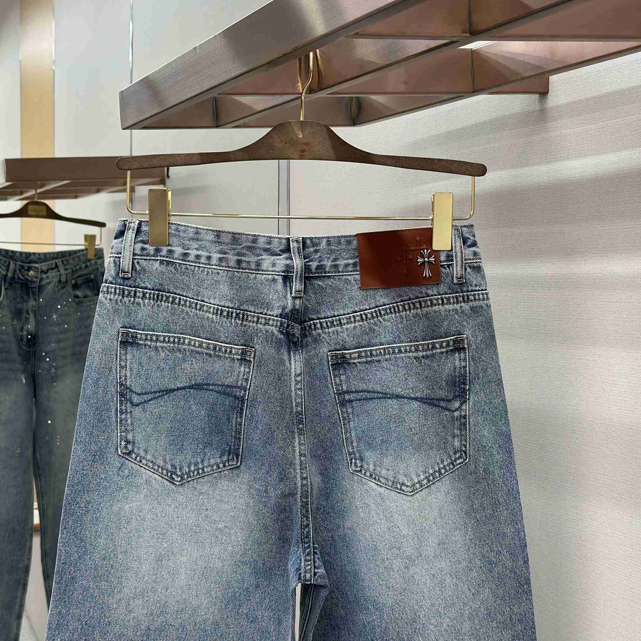 Chrome Hearts Jeans - FashionPlug