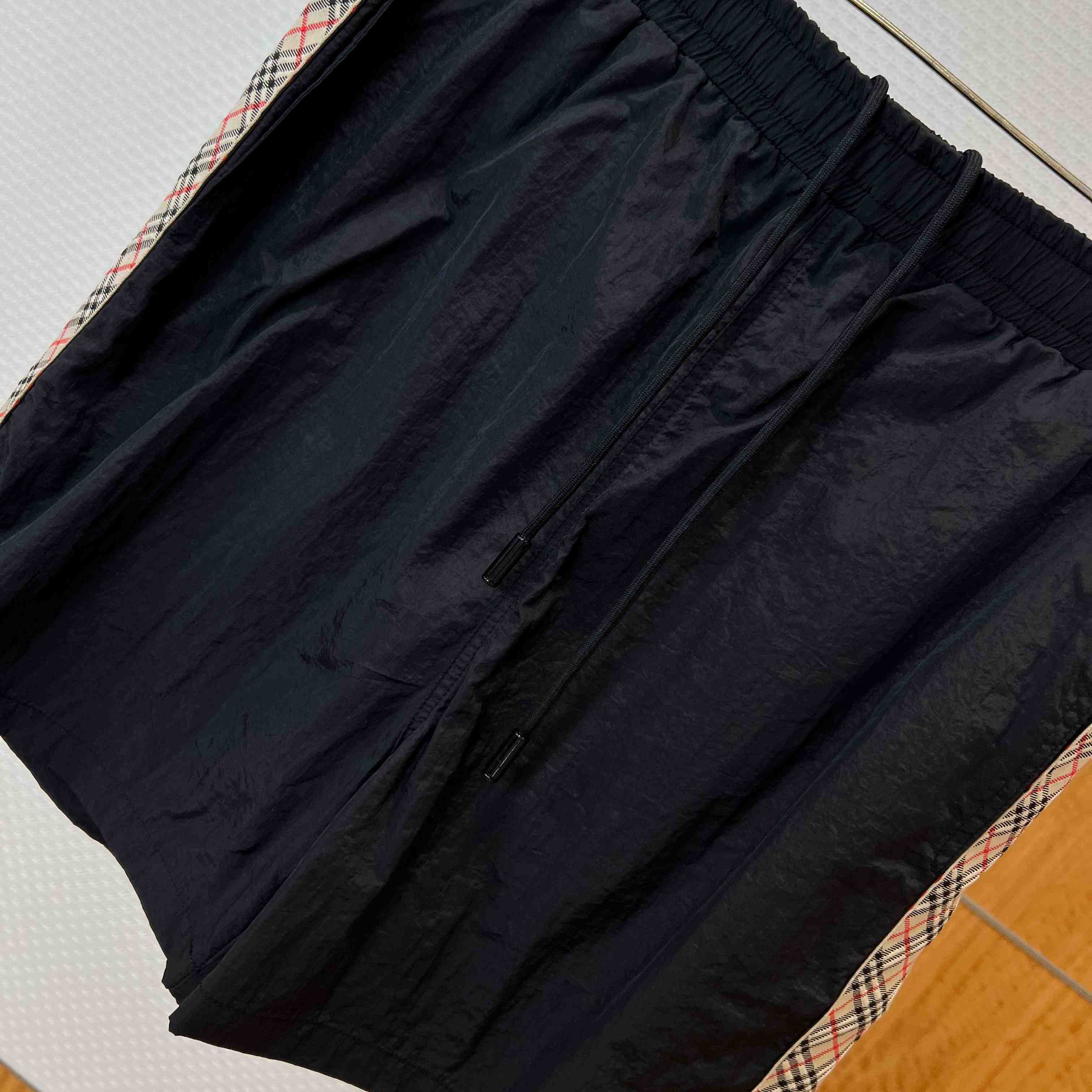 Burberry Check Trim Swim Shorts - FashionPlug