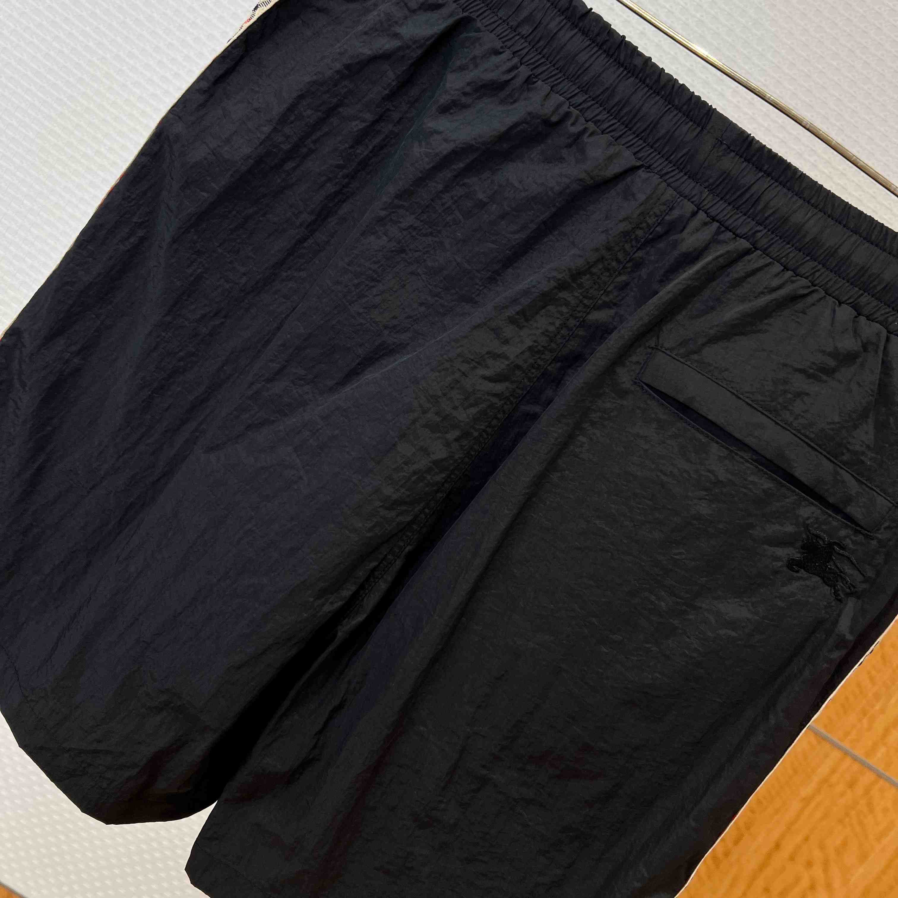 Burberry Check Trim Swim Shorts - FashionPlug