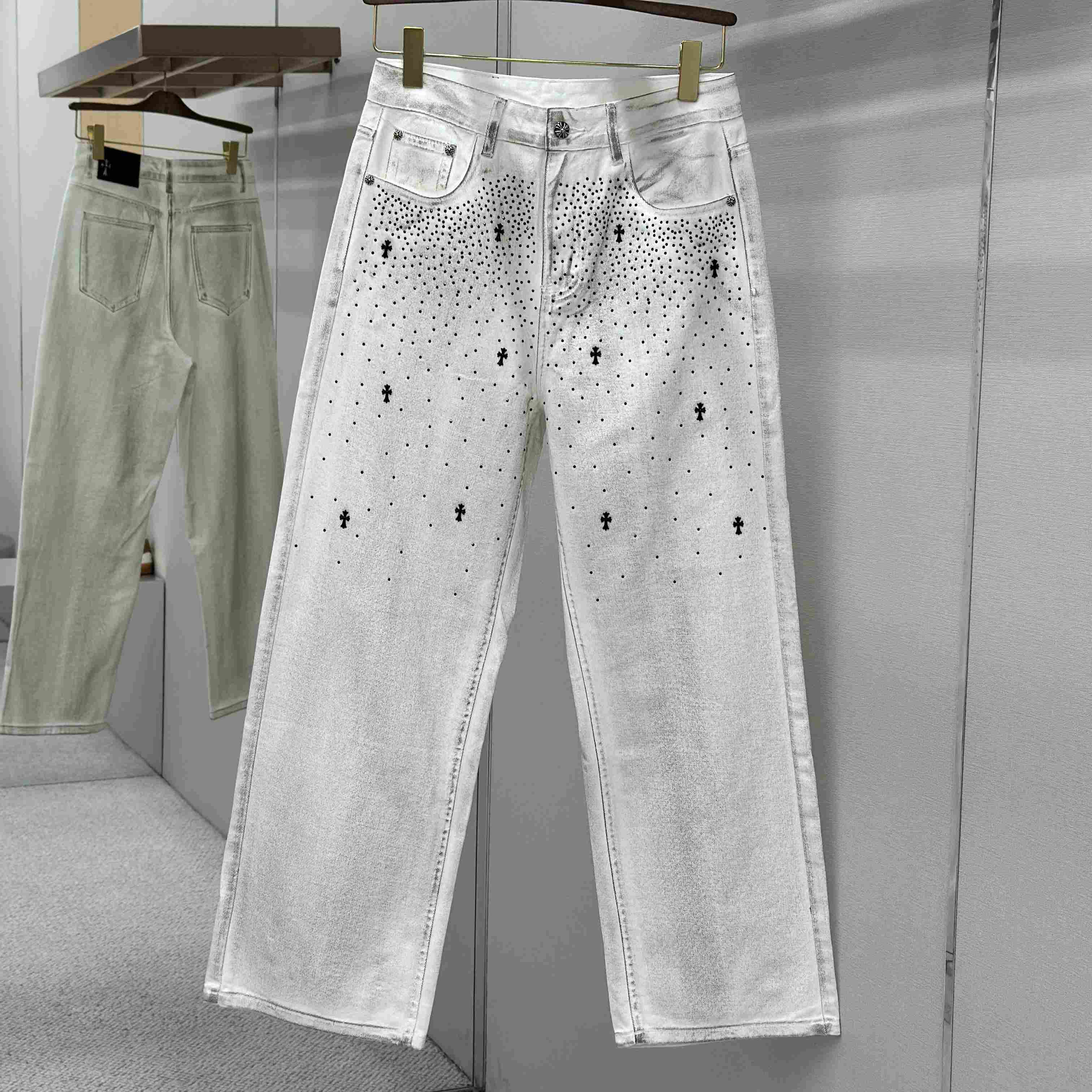 Chrome Hearts Jeans - FashionPlug