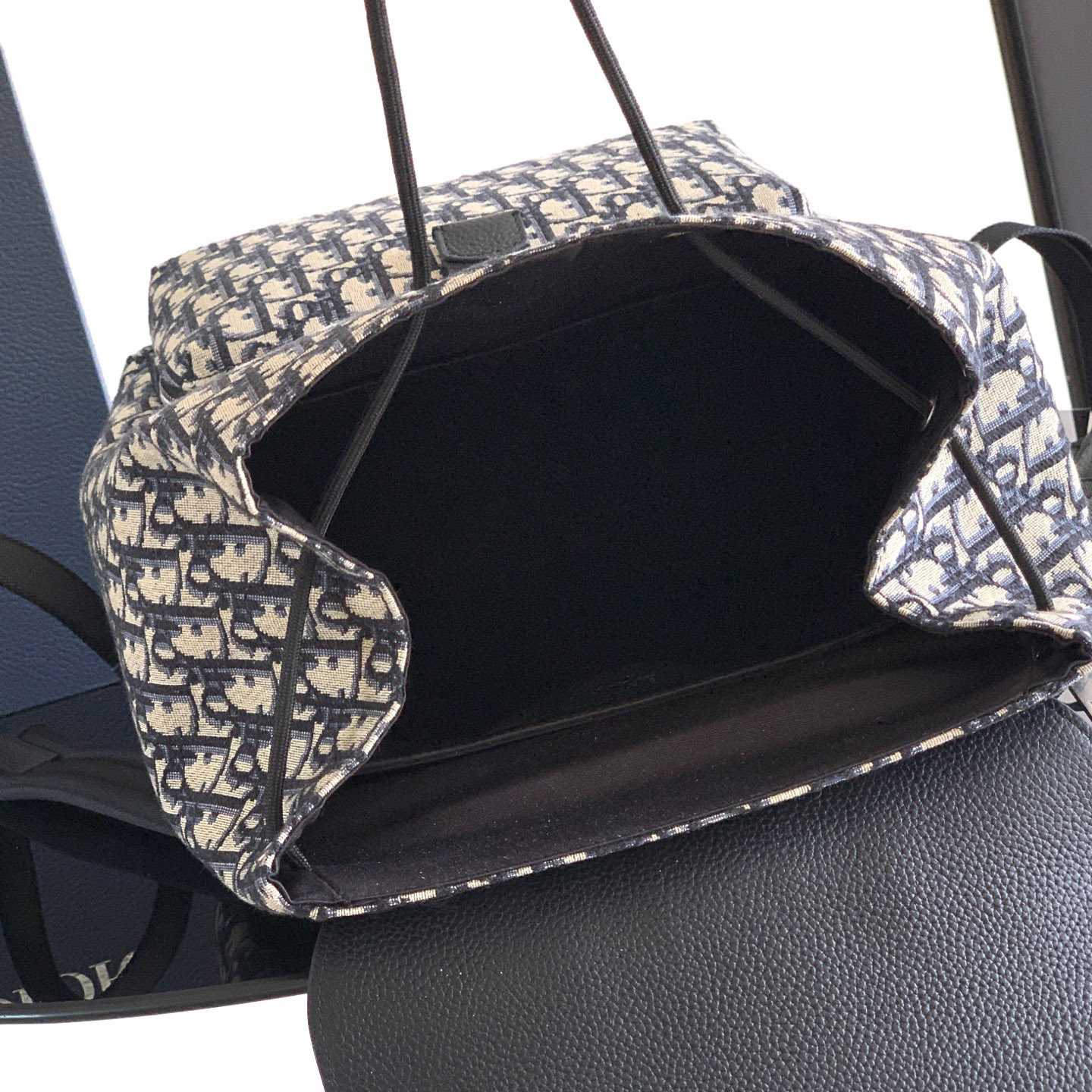 Dior Saddle Heritage Backpack With Flap - FashionPlug