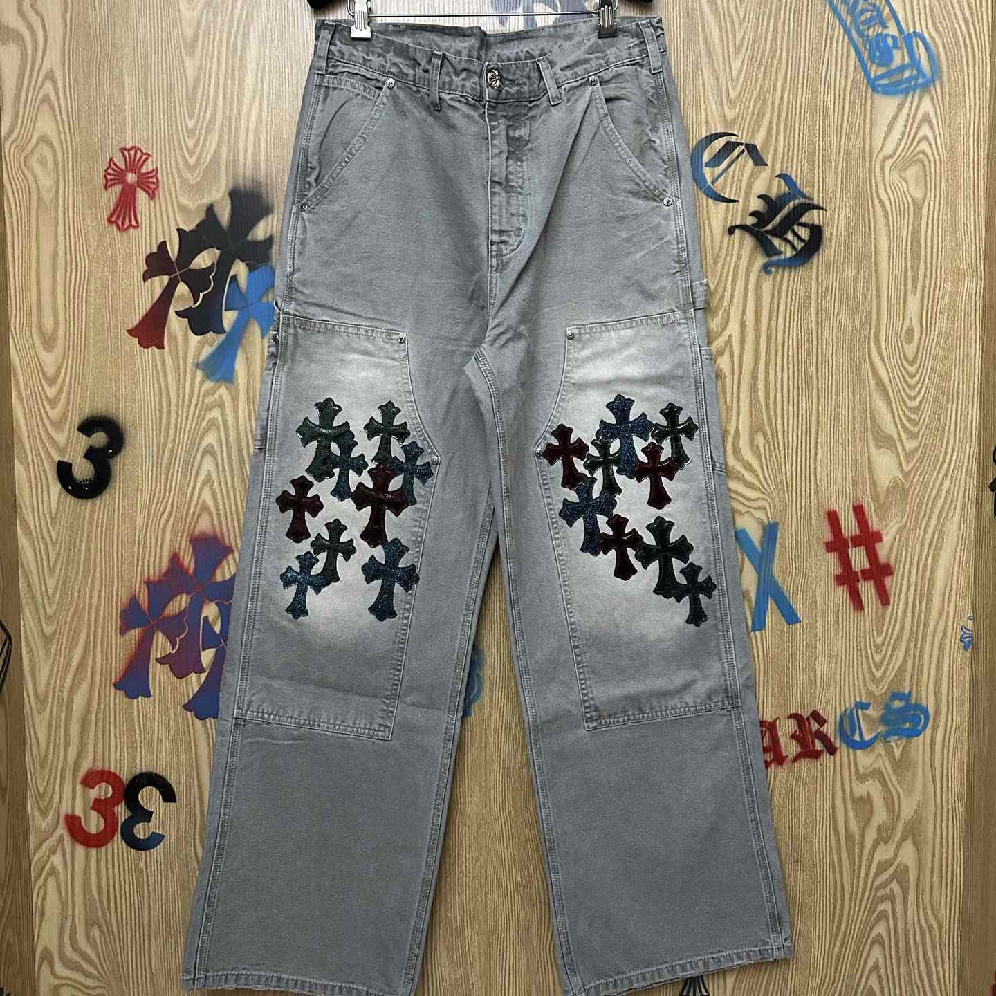 Chrome Hearts  Jeans  - FashionPlug
