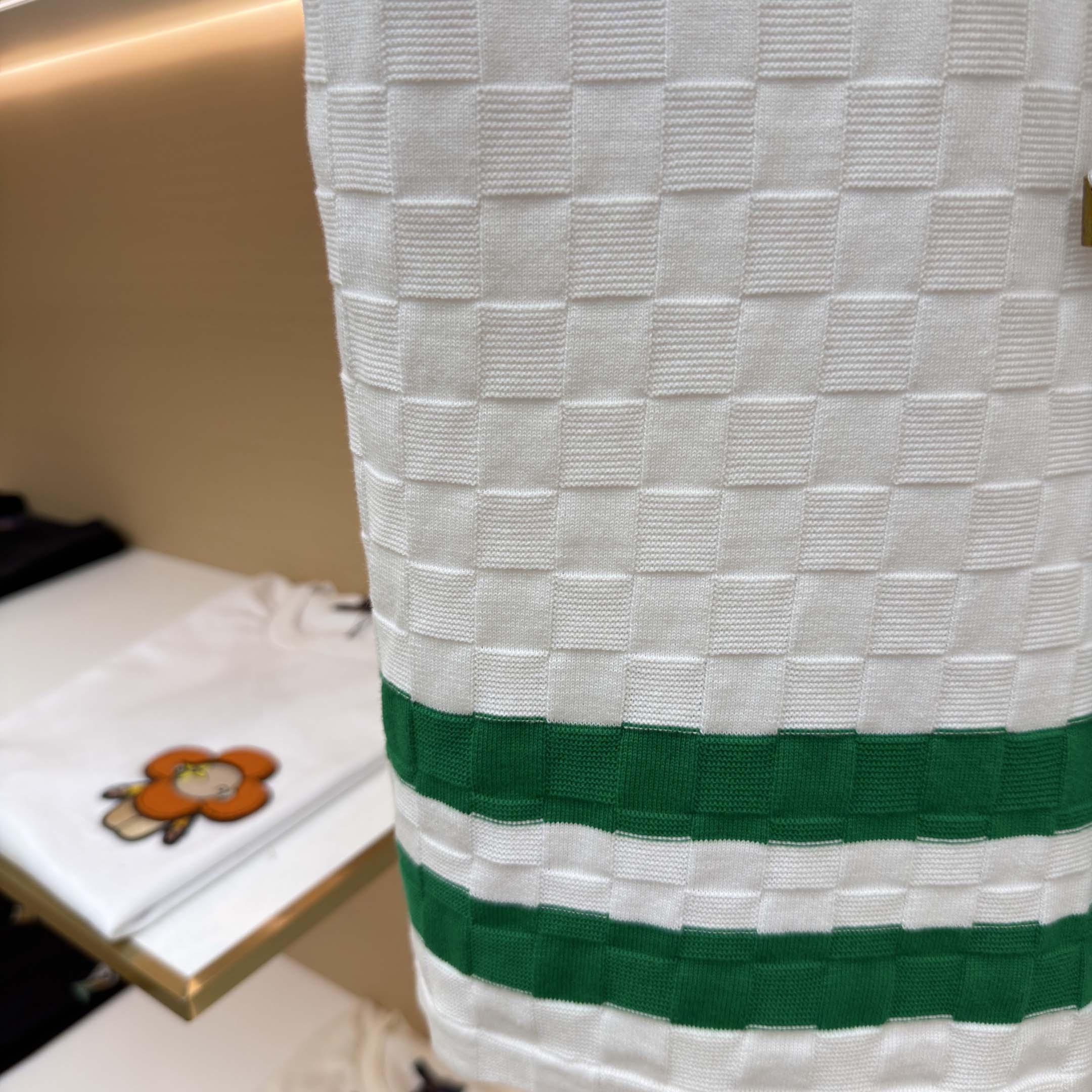 Louis Vuitton Damier Terry Tennis Shorts  - FashionPlug