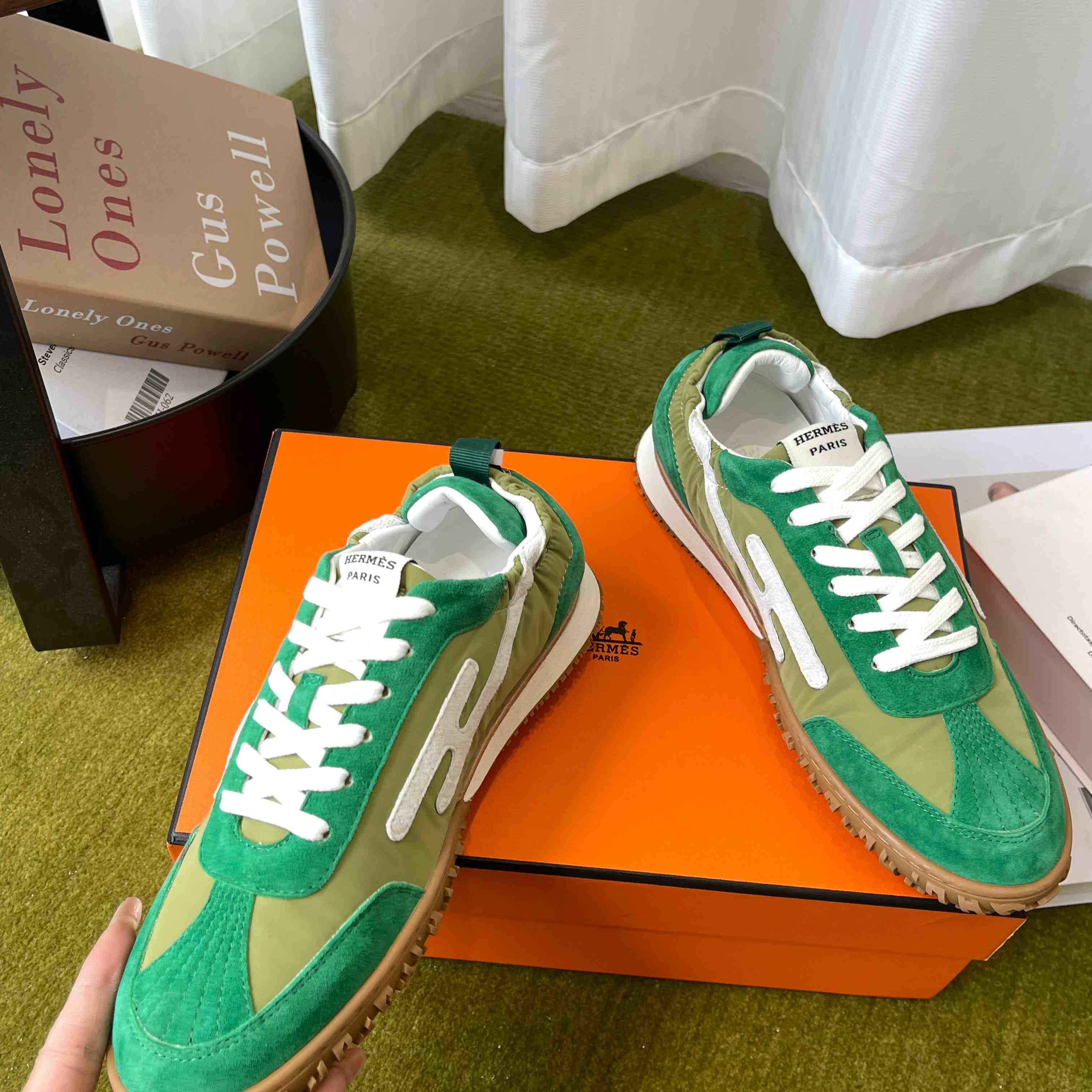 Hermes Jet Sneaker - FashionPlug