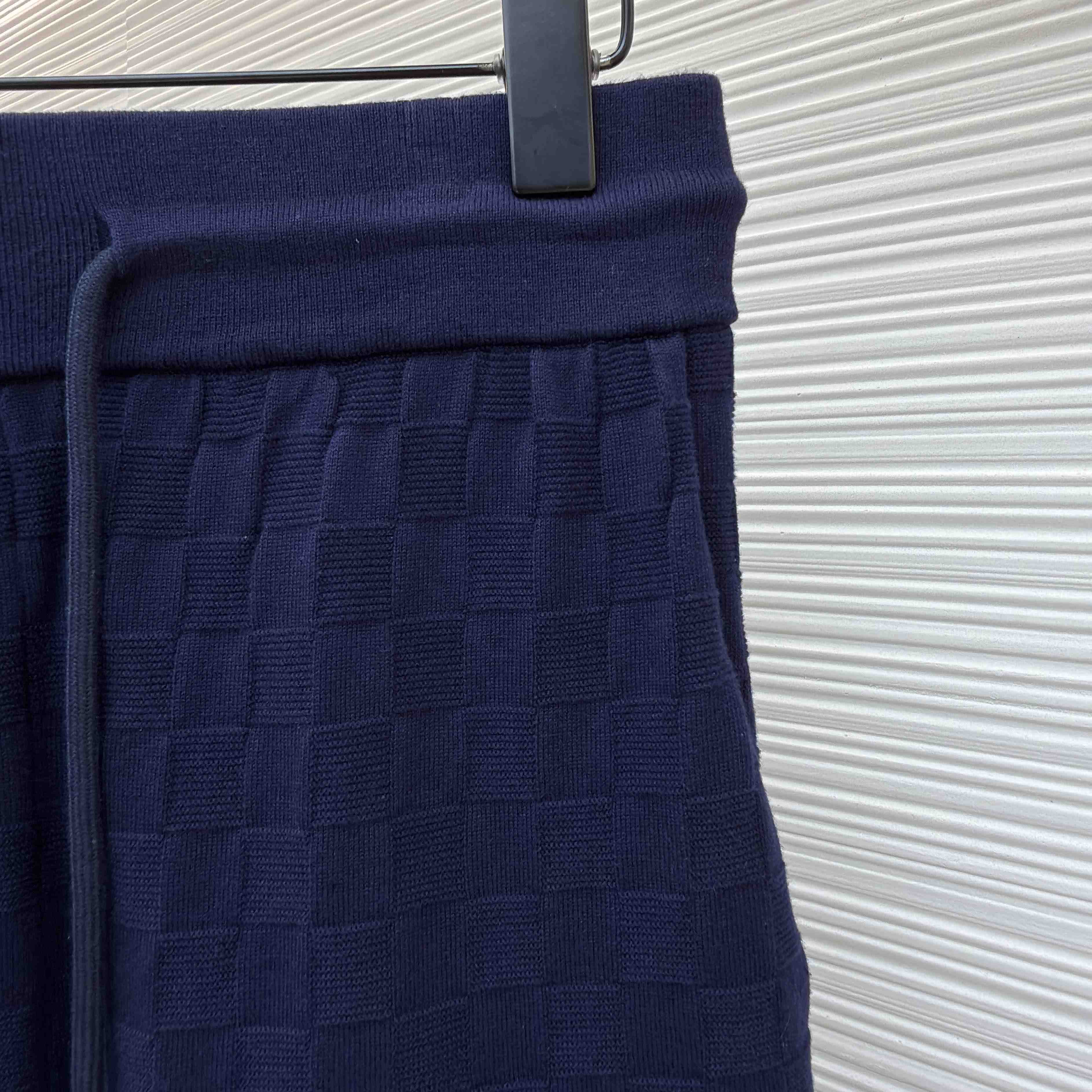 Louis Vuitton Damier Terry Tennis Shorts  - FashionPlug