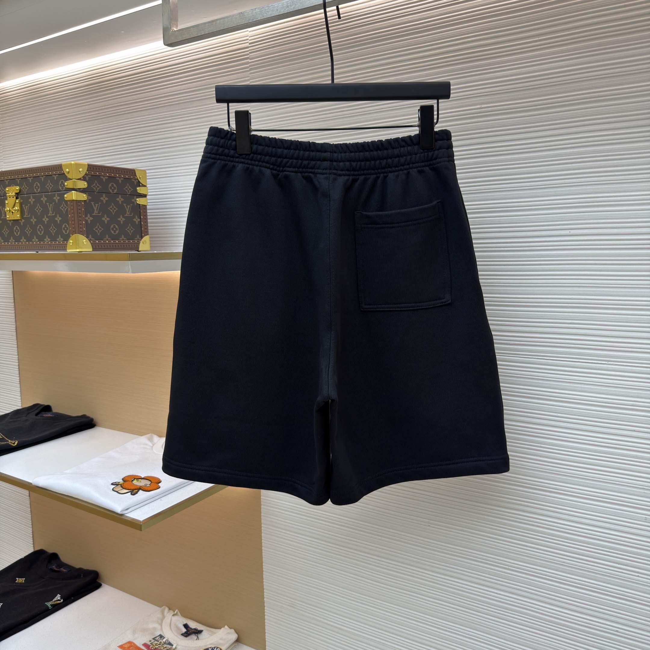 Burberry Check Flag Cotton Shorts - FashionPlug