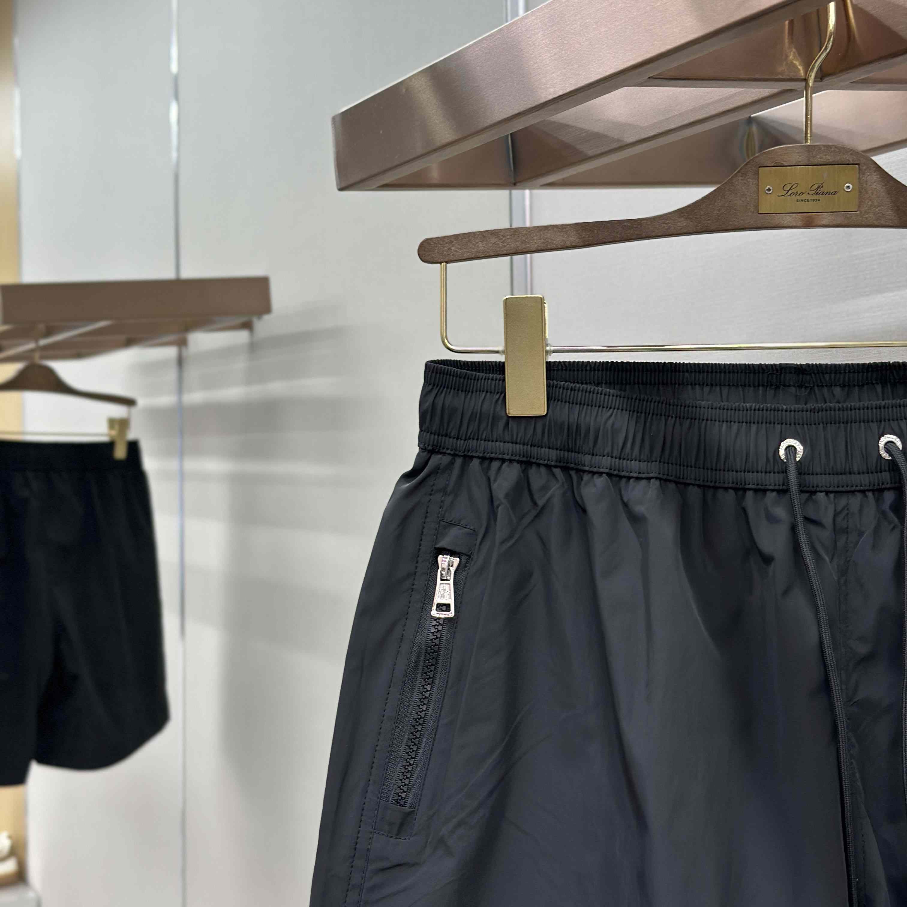 Moncler Logo-Patch Swim Shorts - FashionPlug