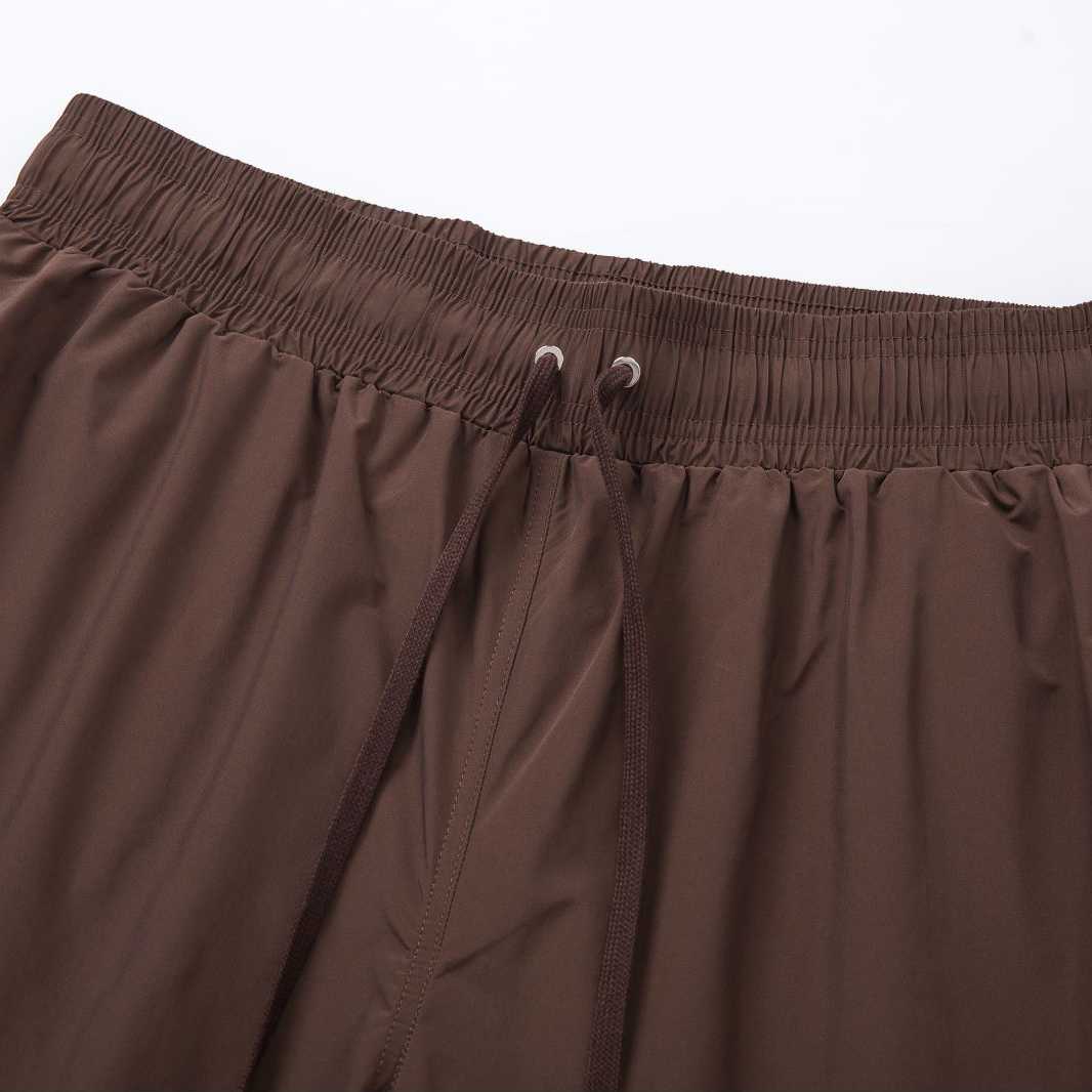 Amiri MA Gradient Bar Swim Trunks 'Brown' - FashionPlug