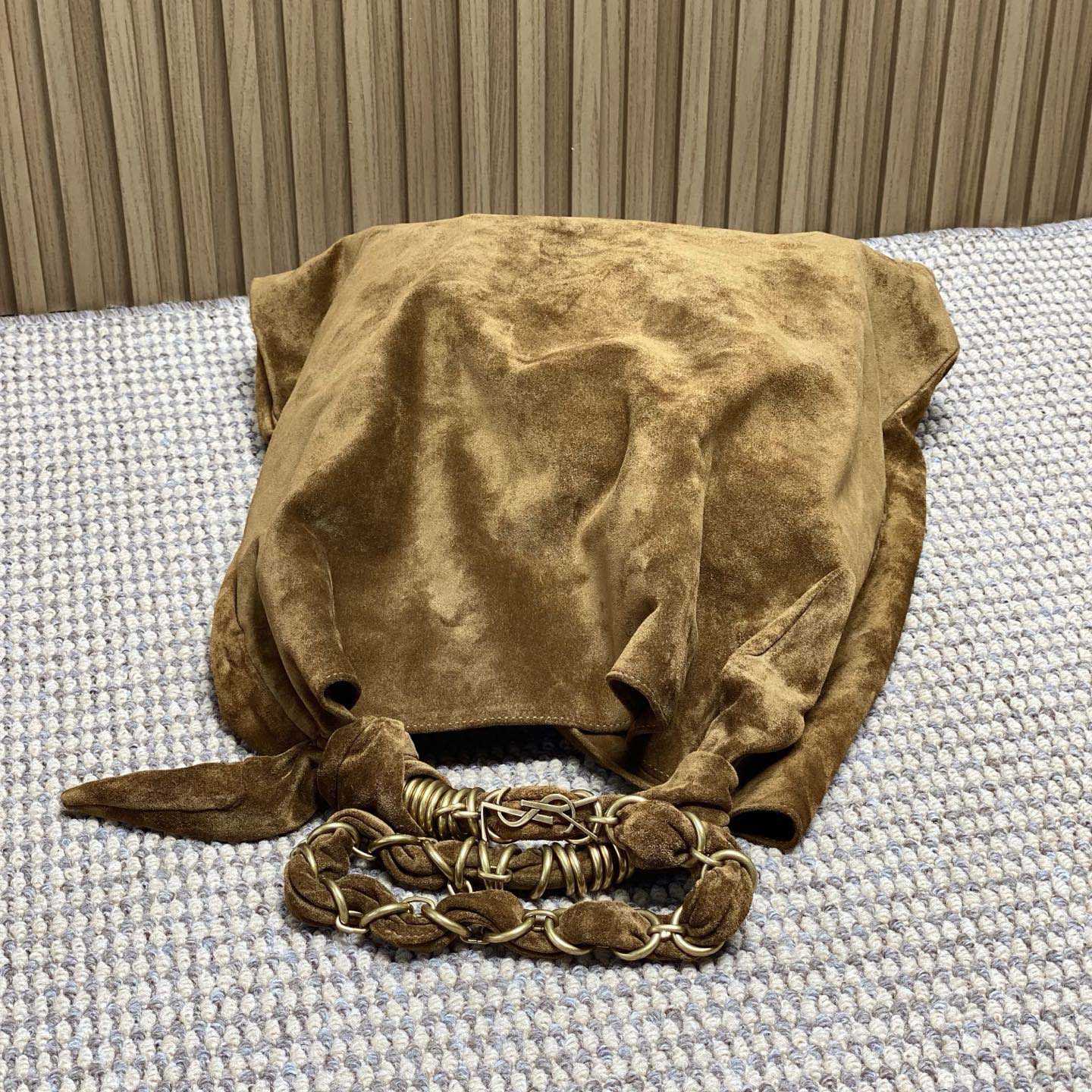 Saint Laurent AMALIA In Suede - FashionPlug