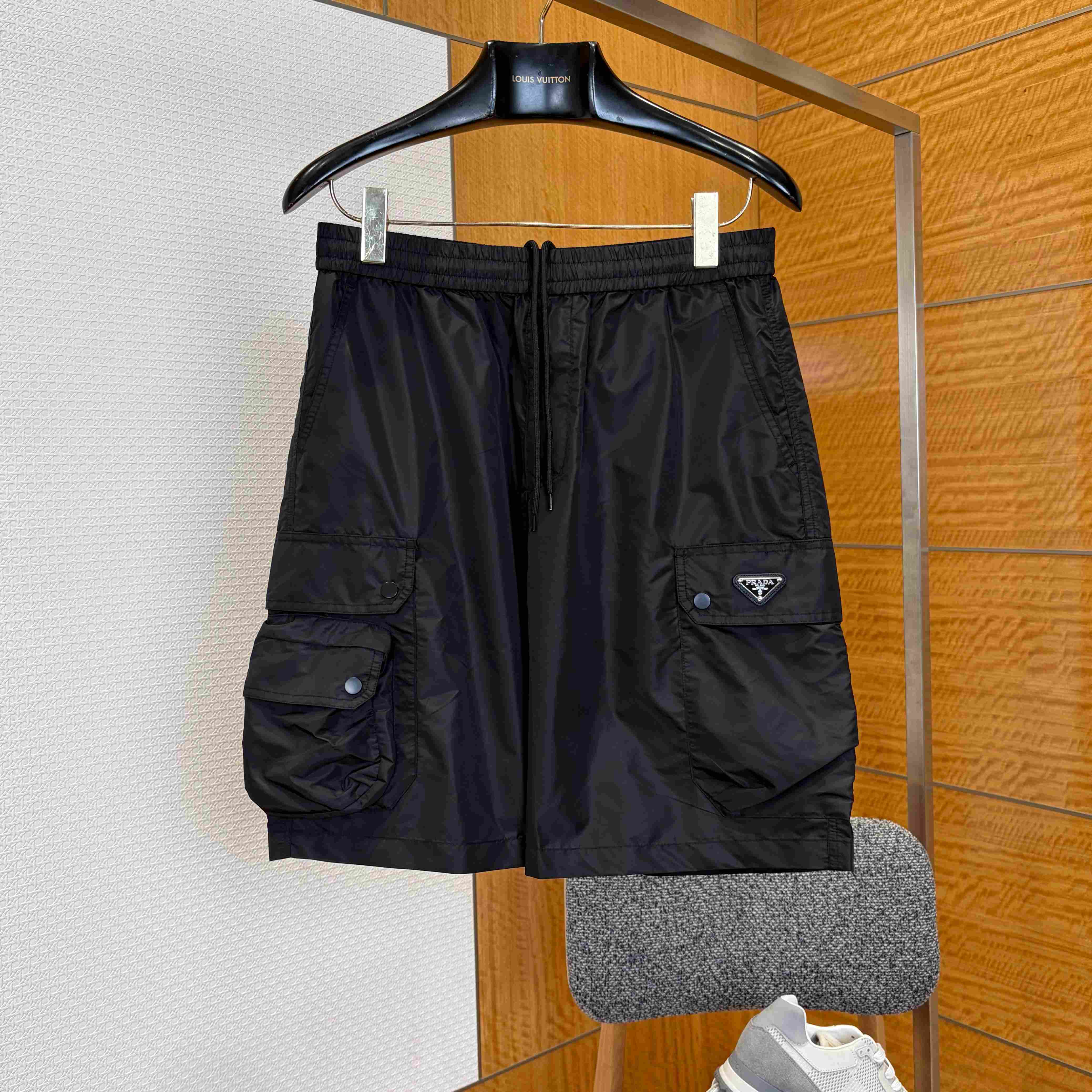 Prada Re-Nylon Cargo Shorts - FashionPlug