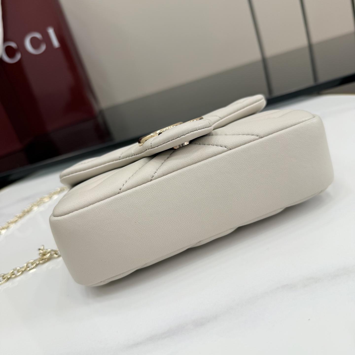 Gucci GG Marmont Mini Shoulder Bag - FashionPlug