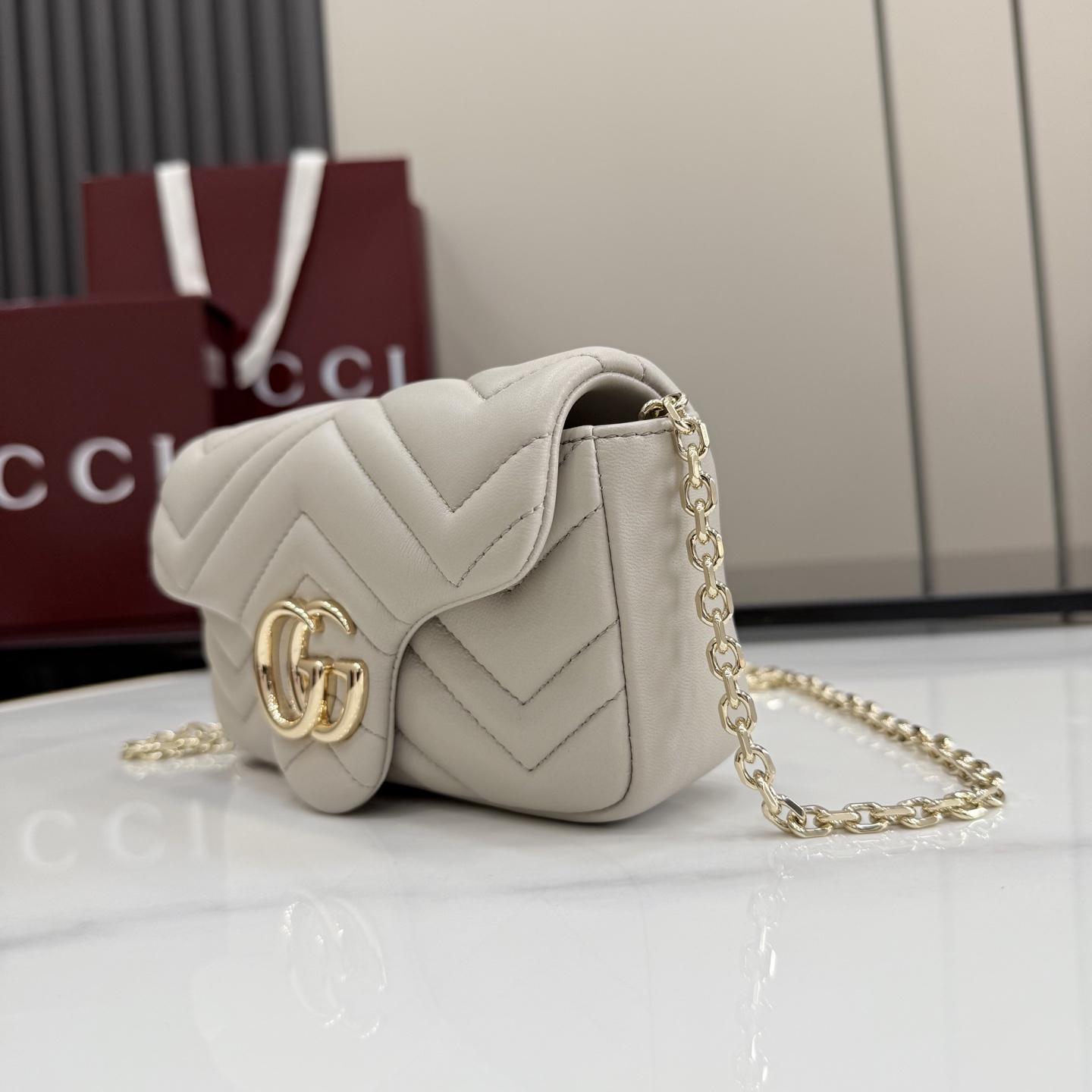 Gucci GG Marmont Mini Shoulder Bag - FashionPlug
