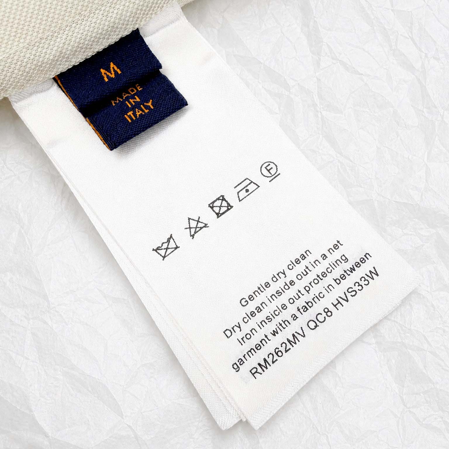 Louis Vuitton Bicolor Warm Up Short-Sleeved Shirt   1AJREV - FashionPlug