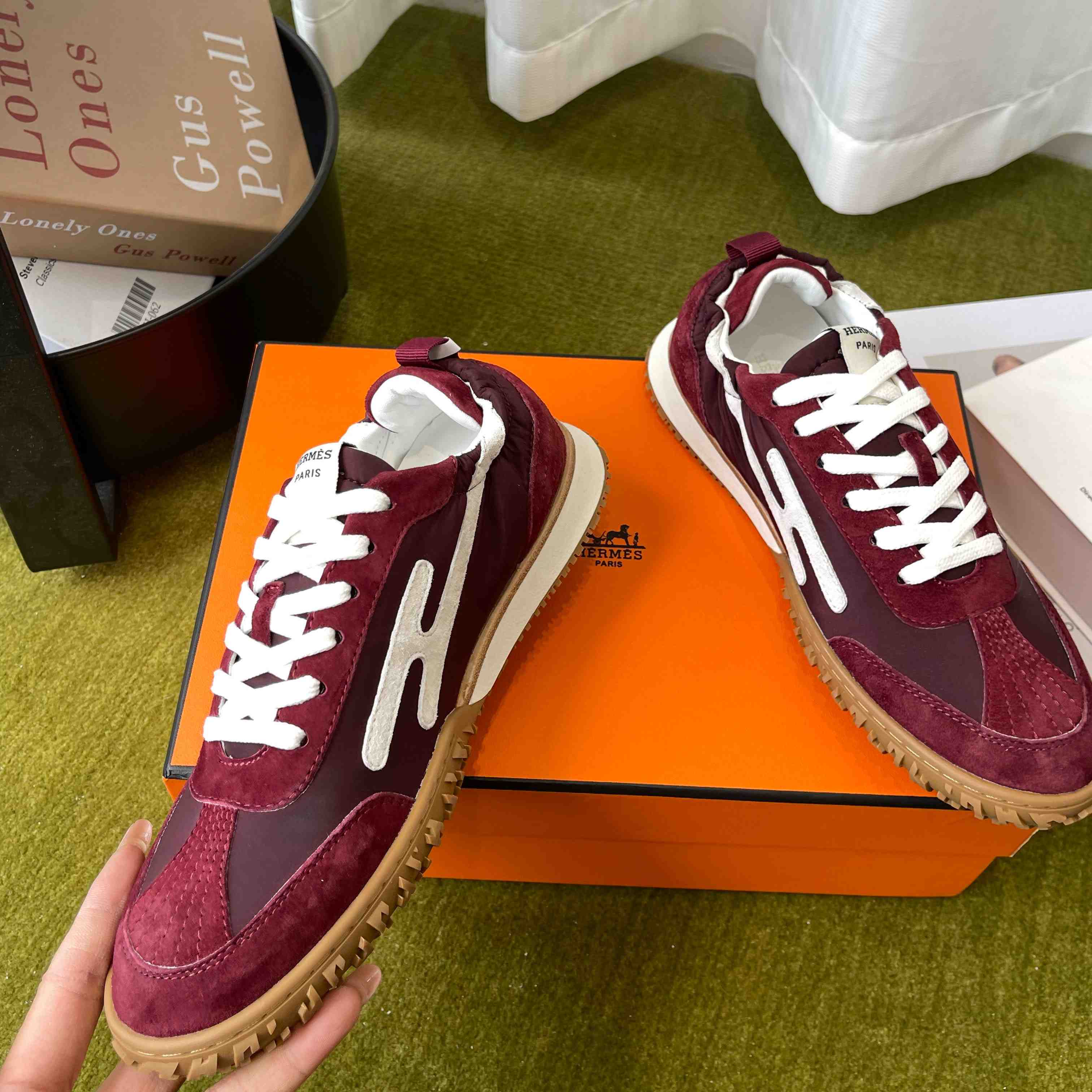 Hermes Jet Sneaker - FashionPlug