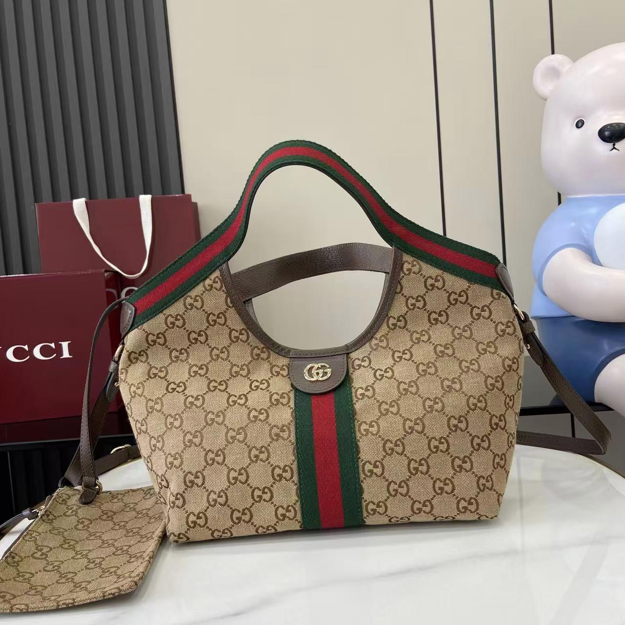 Gucci Giglio Small Tote Bag 860845 - FashionPlug