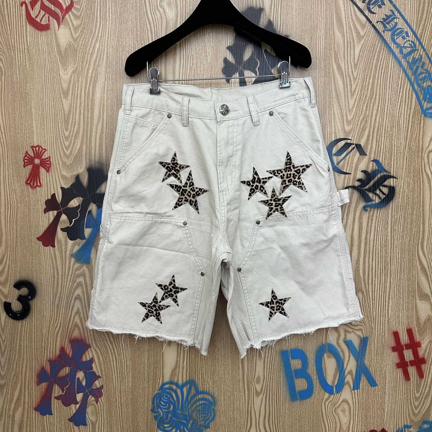 Chrome Hearts Denim Shorts - FashionPlug