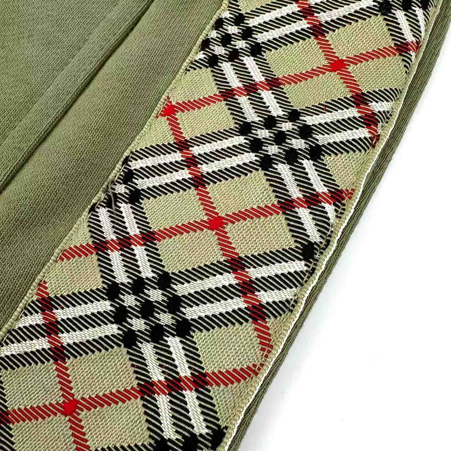 Burberry  Check Trim Cotton Shorts    - FashionPlug