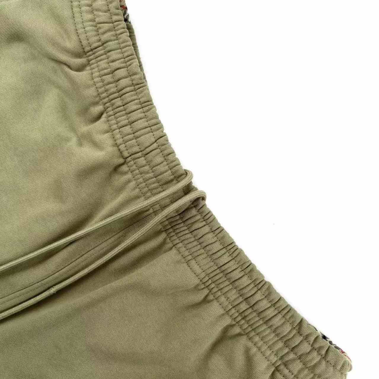 Burberry  Check Trim Cotton Shorts    - FashionPlug