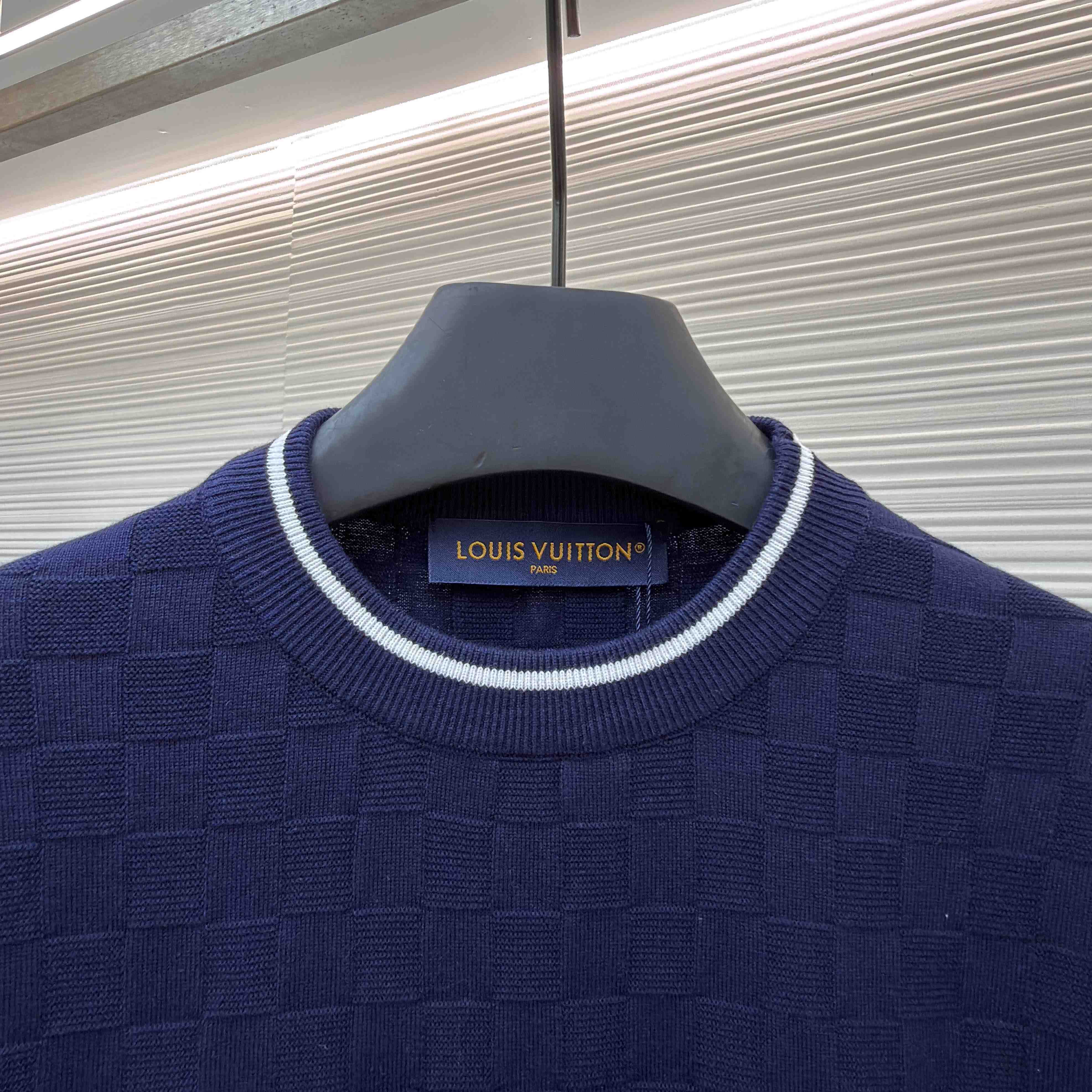 Louis Vuitton Damier Terry Tennis T-Shirt - FashionPlug