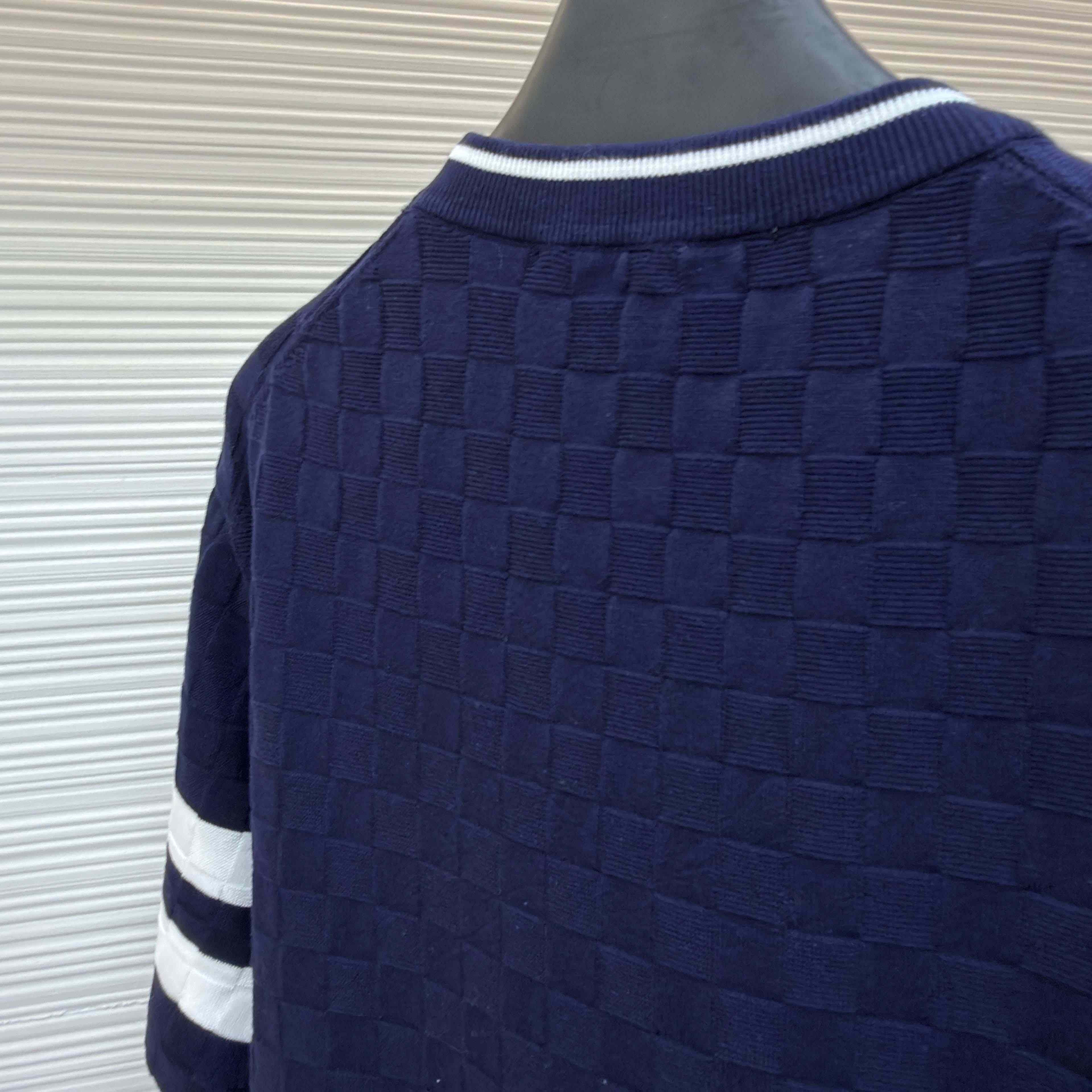 Louis Vuitton Damier Terry Tennis T-Shirt - FashionPlug