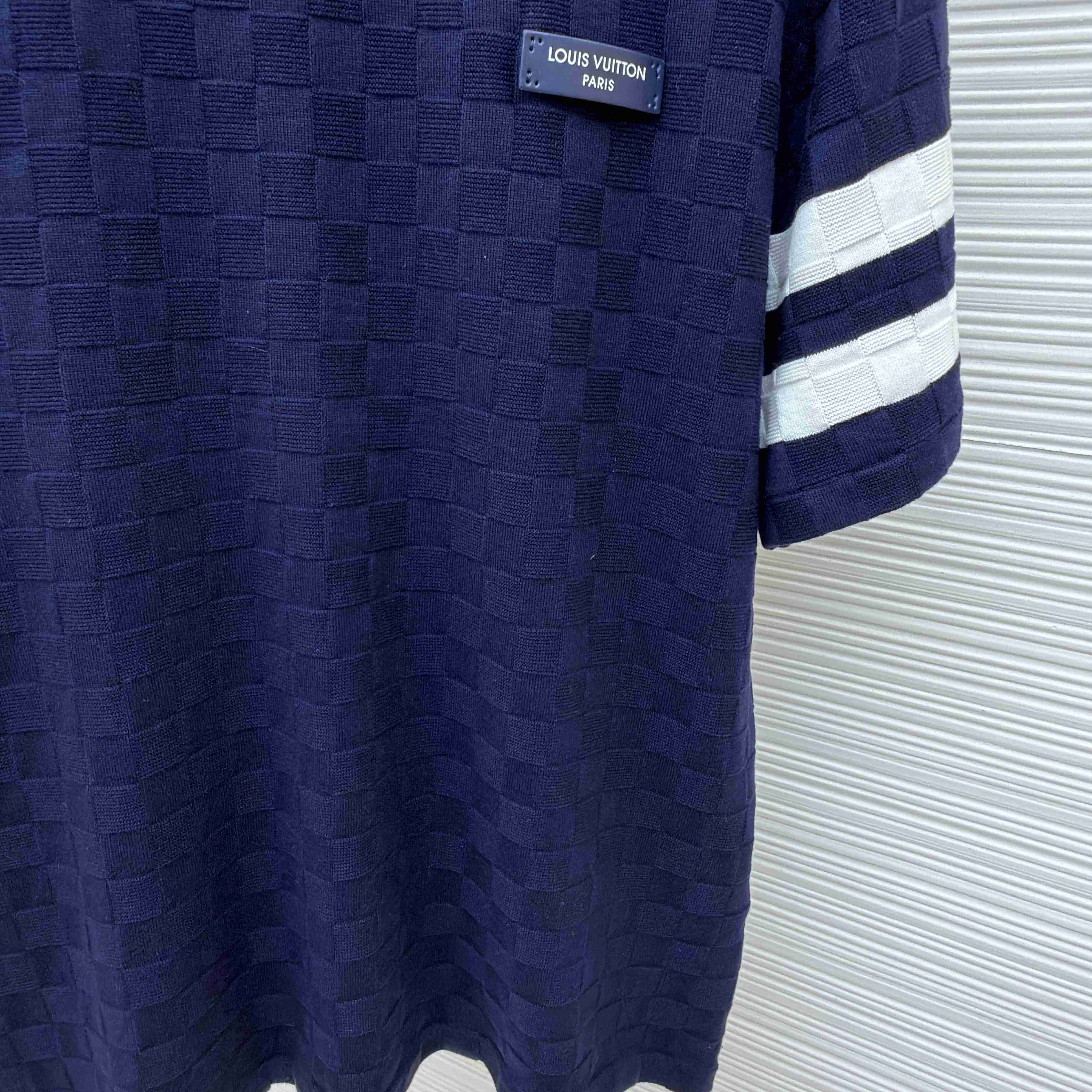 Louis Vuitton Damier Terry Tennis T-Shirt - FashionPlug