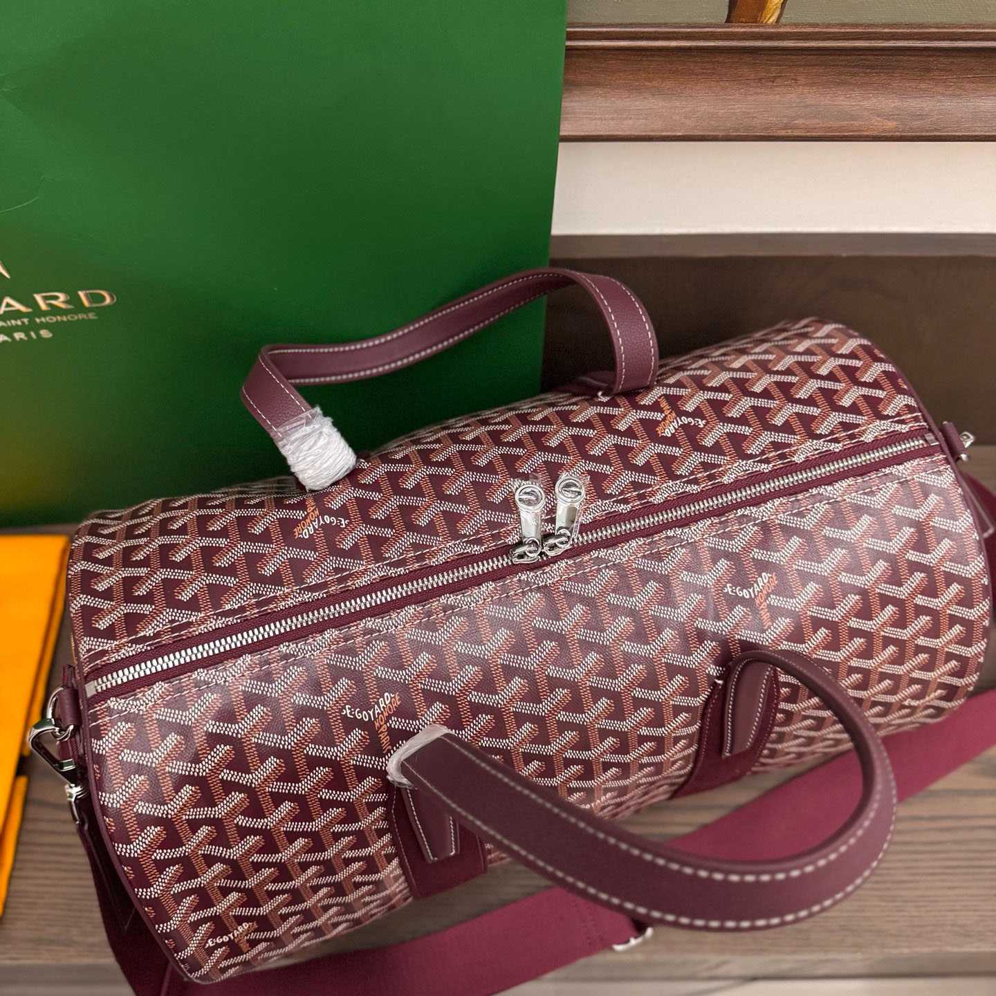 Goyard Barrel 40 Sports Bag - FashionPlug