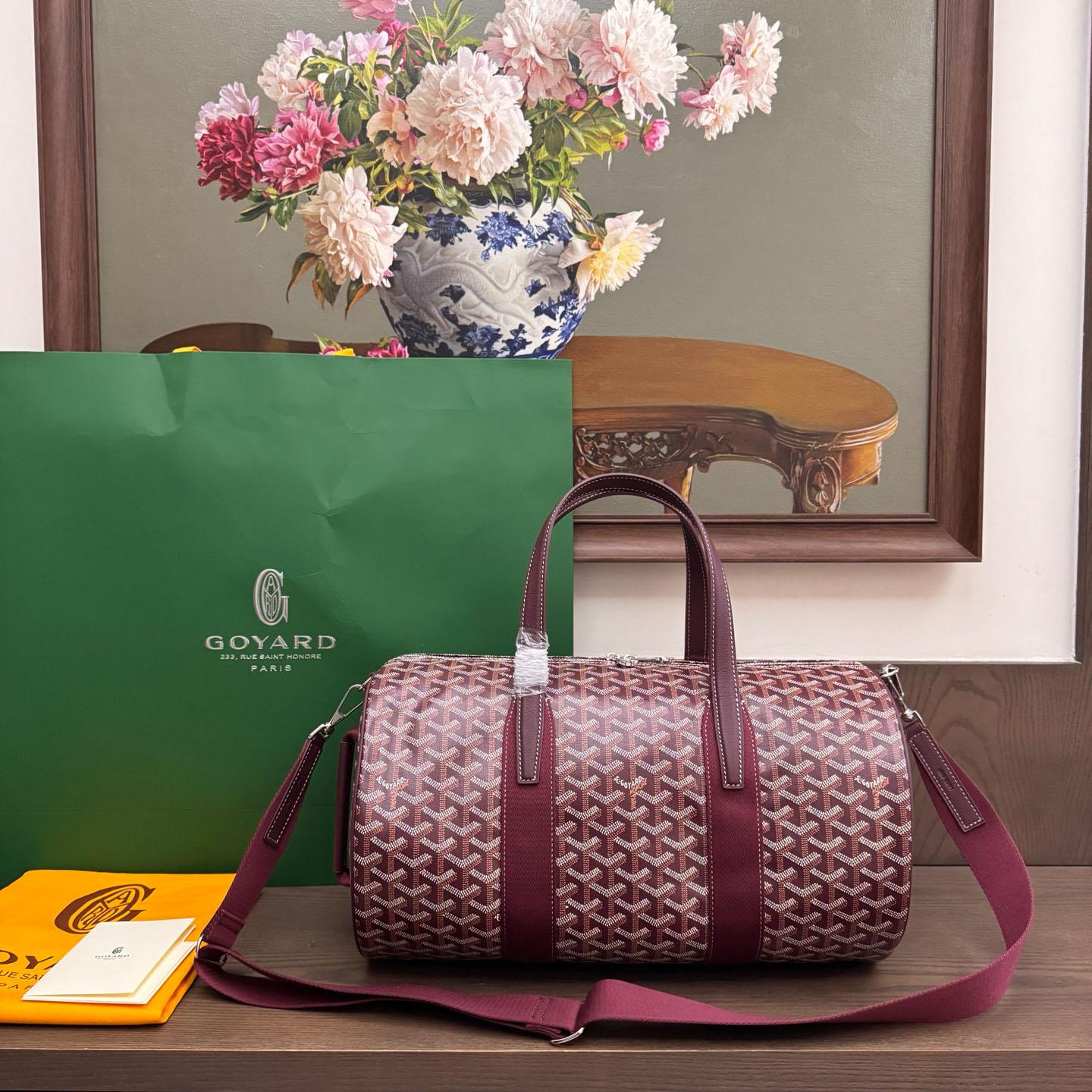 Goyard Barrel 40 Sports Bag - FashionPlug