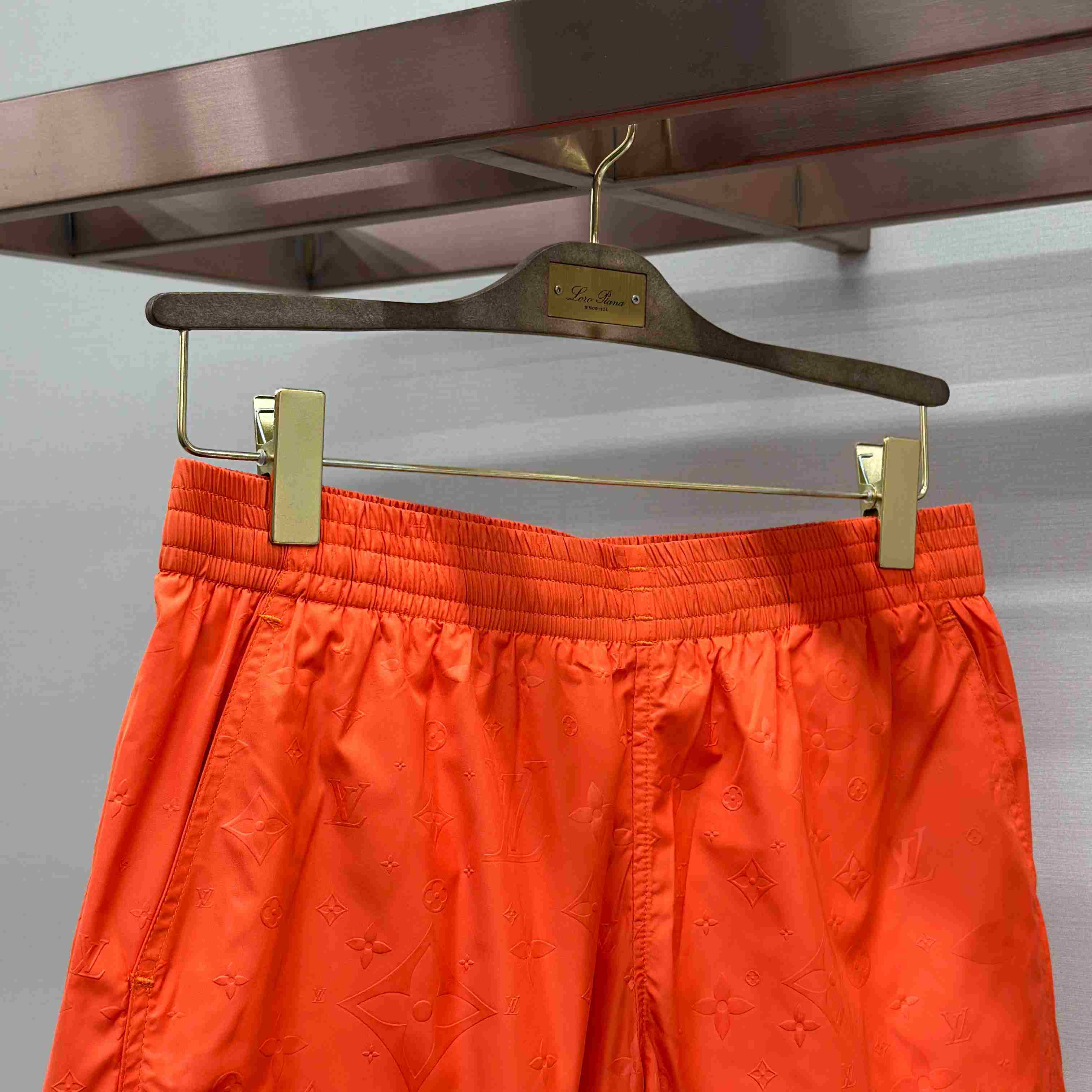 Louis Vuitton Signature Swim Board Shorts  - FashionPlug