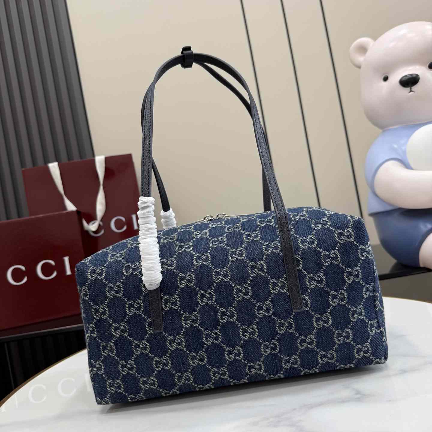Gucci Gucci Melrose Medium Boston Bag - FashionPlug