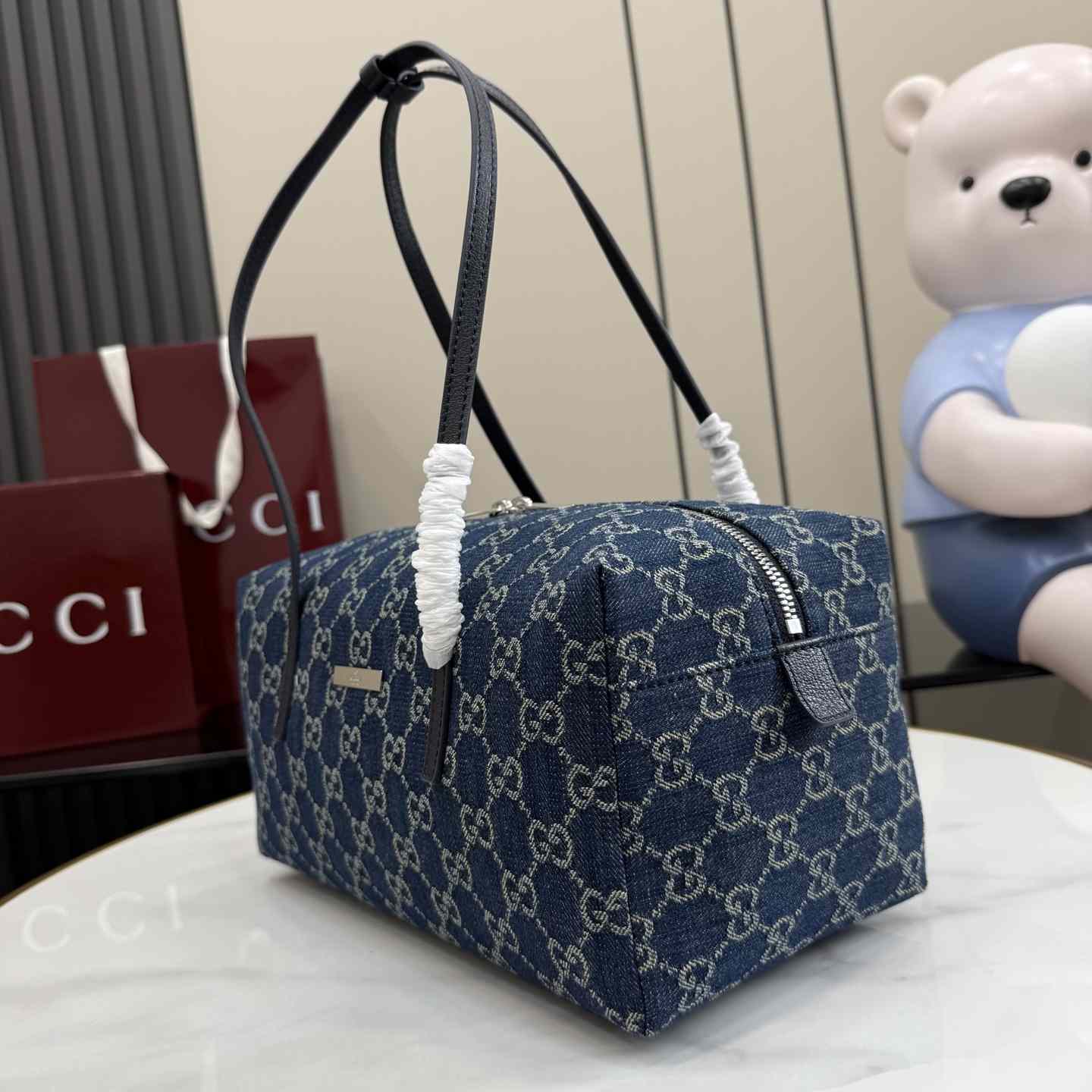 Gucci Gucci Melrose Medium Boston Bag - FashionPlug