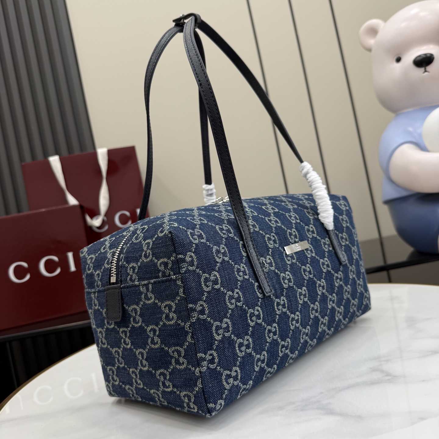 Gucci Gucci Melrose Medium Boston Bag - FashionPlug