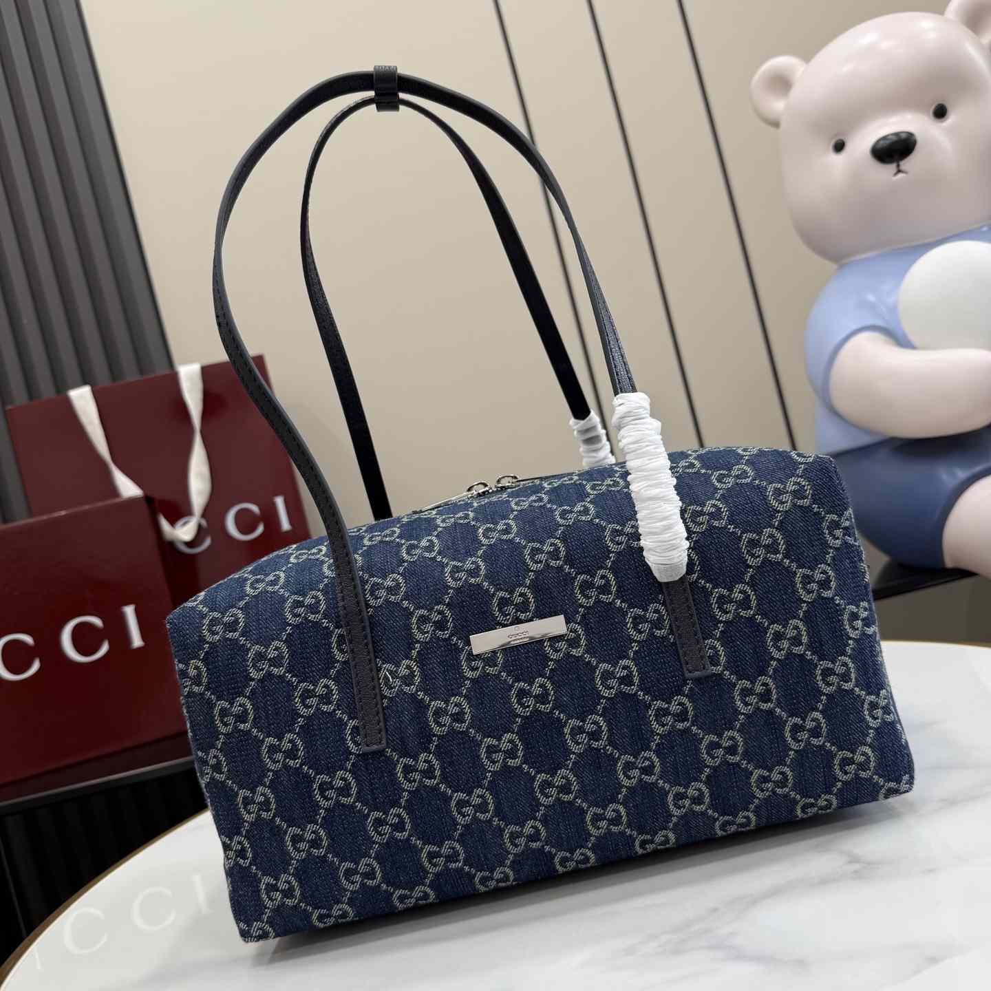 Gucci Gucci Melrose Medium Boston Bag - FashionPlug