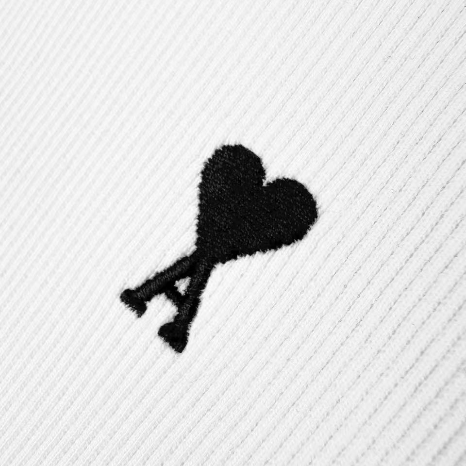 AMI Paris Cotton Ami De Coeur Tanktop - FashionPlug