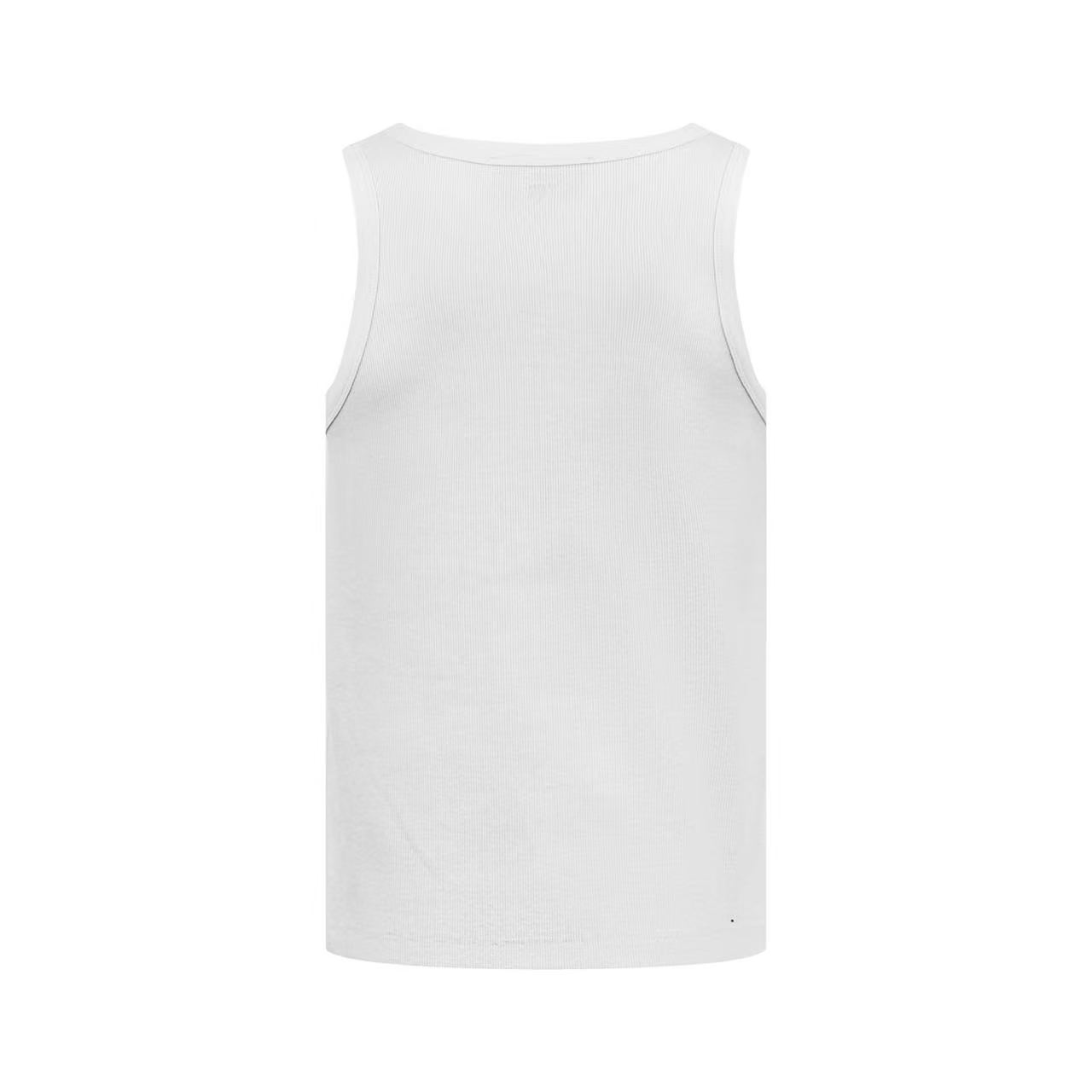AMI Paris Cotton Ami De Coeur Tanktop - FashionPlug