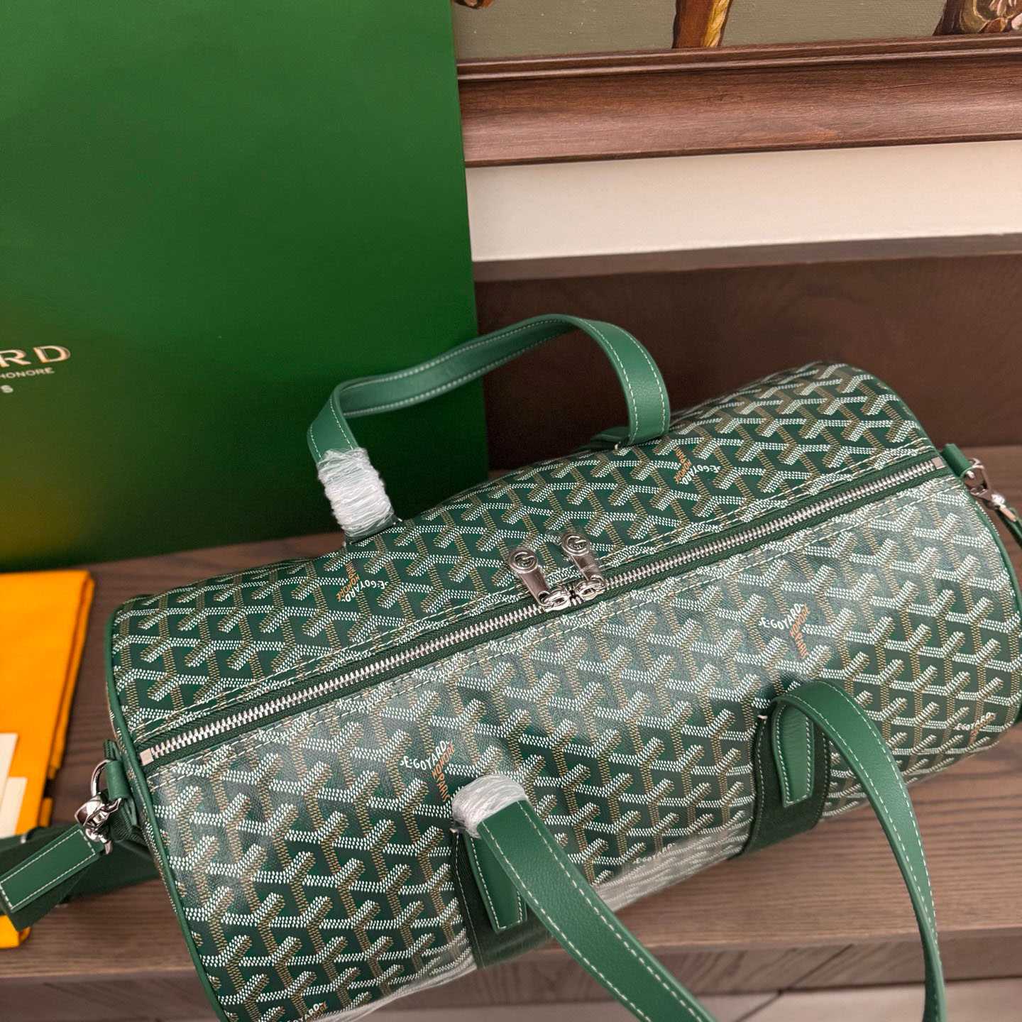 Goyard Barrel 40 Sports Bag - FashionPlug