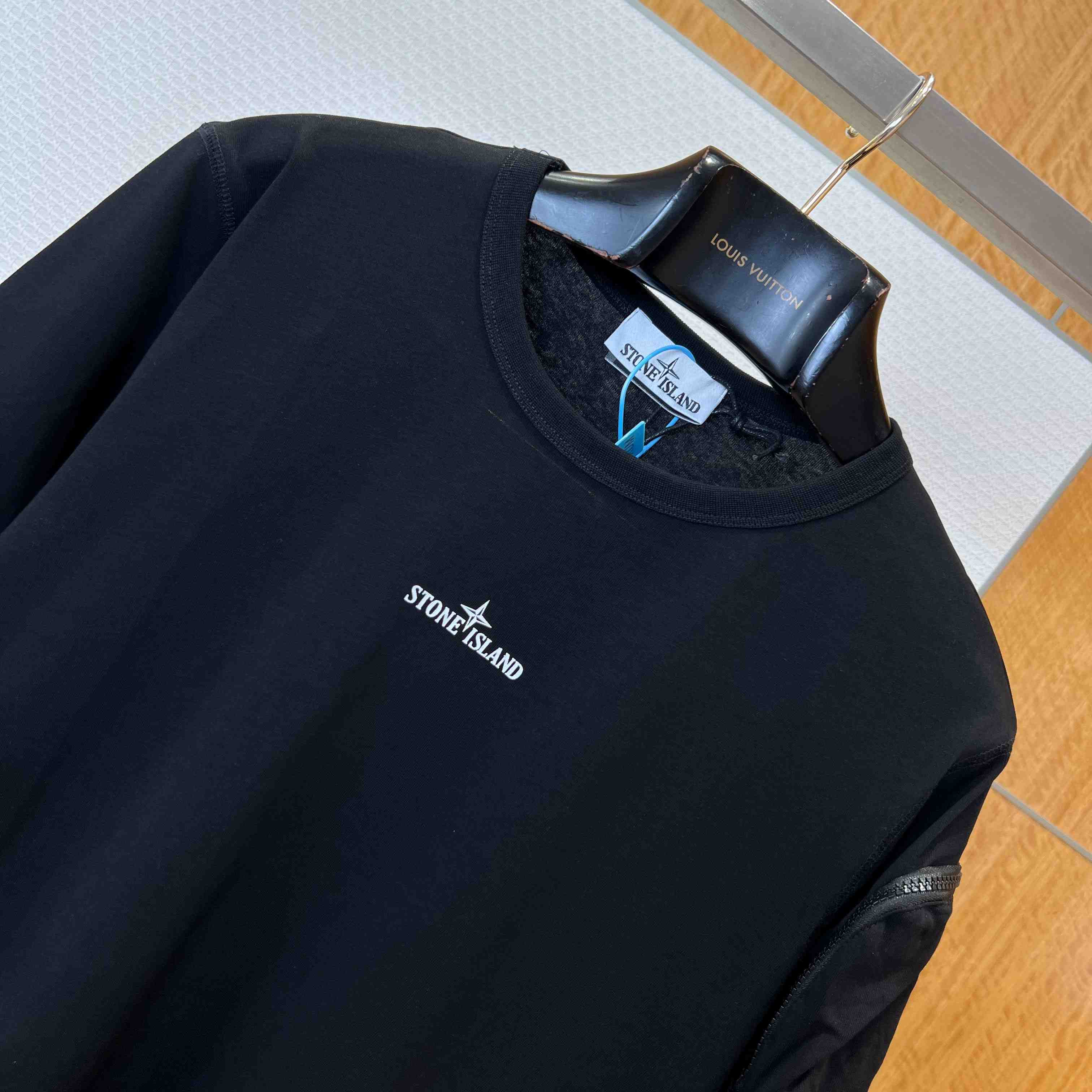 Stone Island Short-Sleeved Cotton T-shirt - FashionPlug