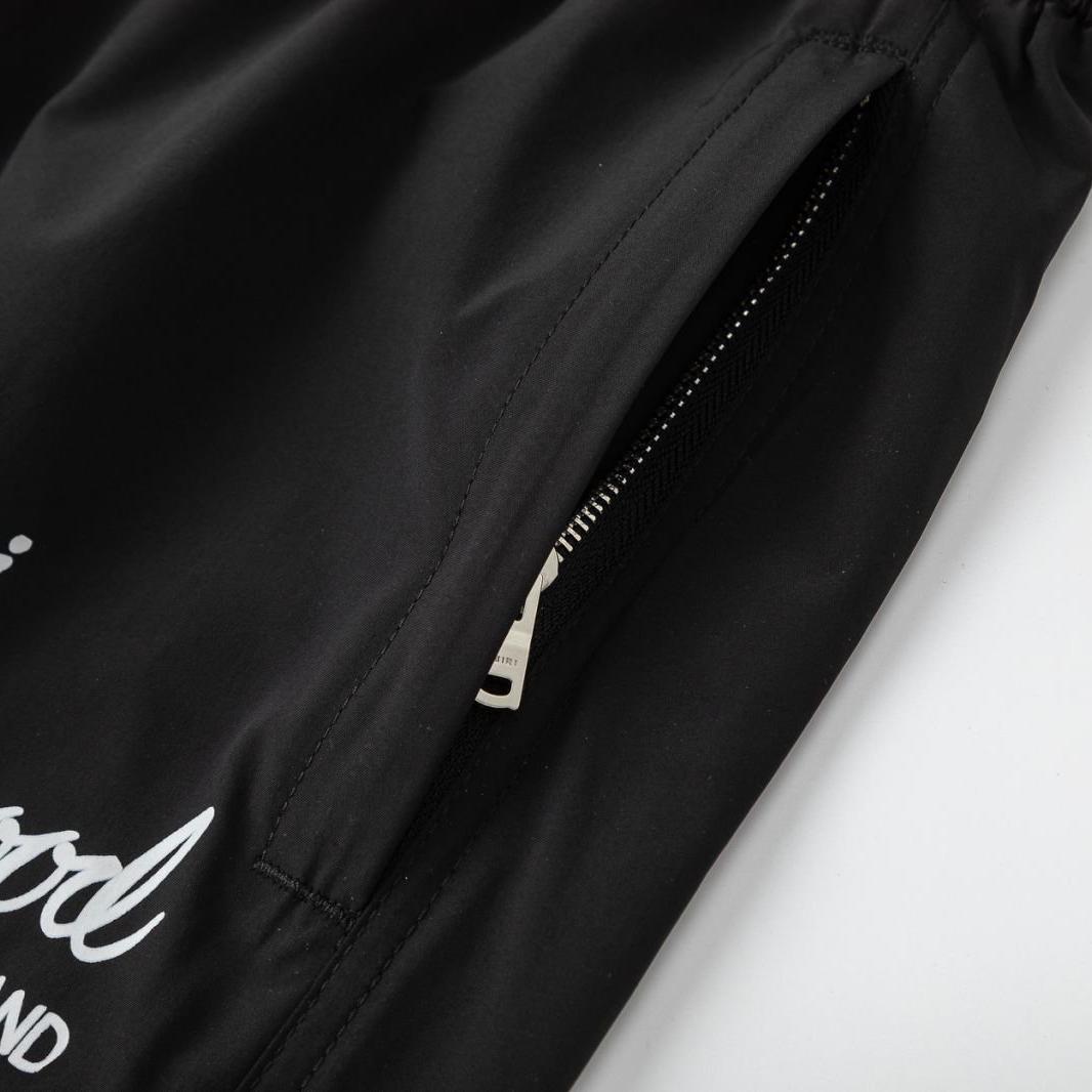 Amiri Hollywood Swim Trunk 'Black' - FashionPlug