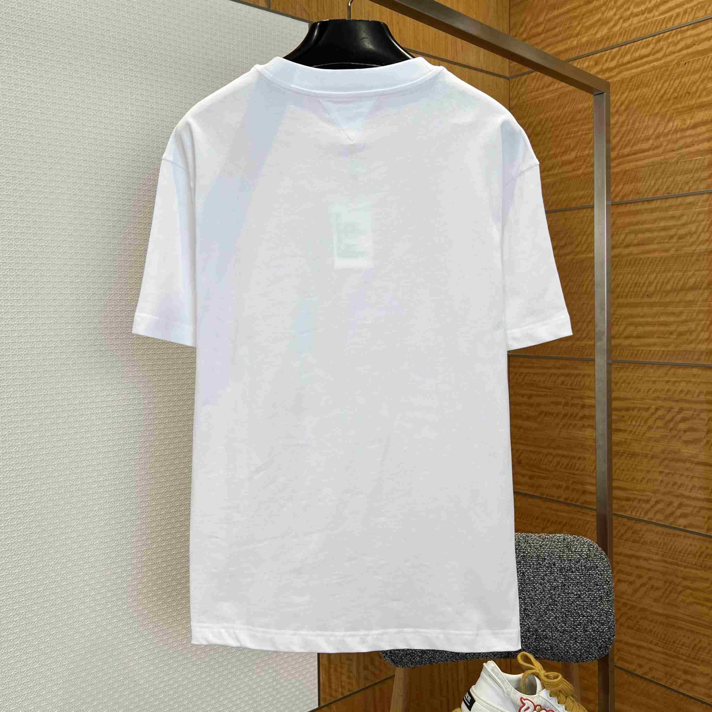 Bottega Veneta Cotton Jersey Printed T-Shirt - FashionPlug
