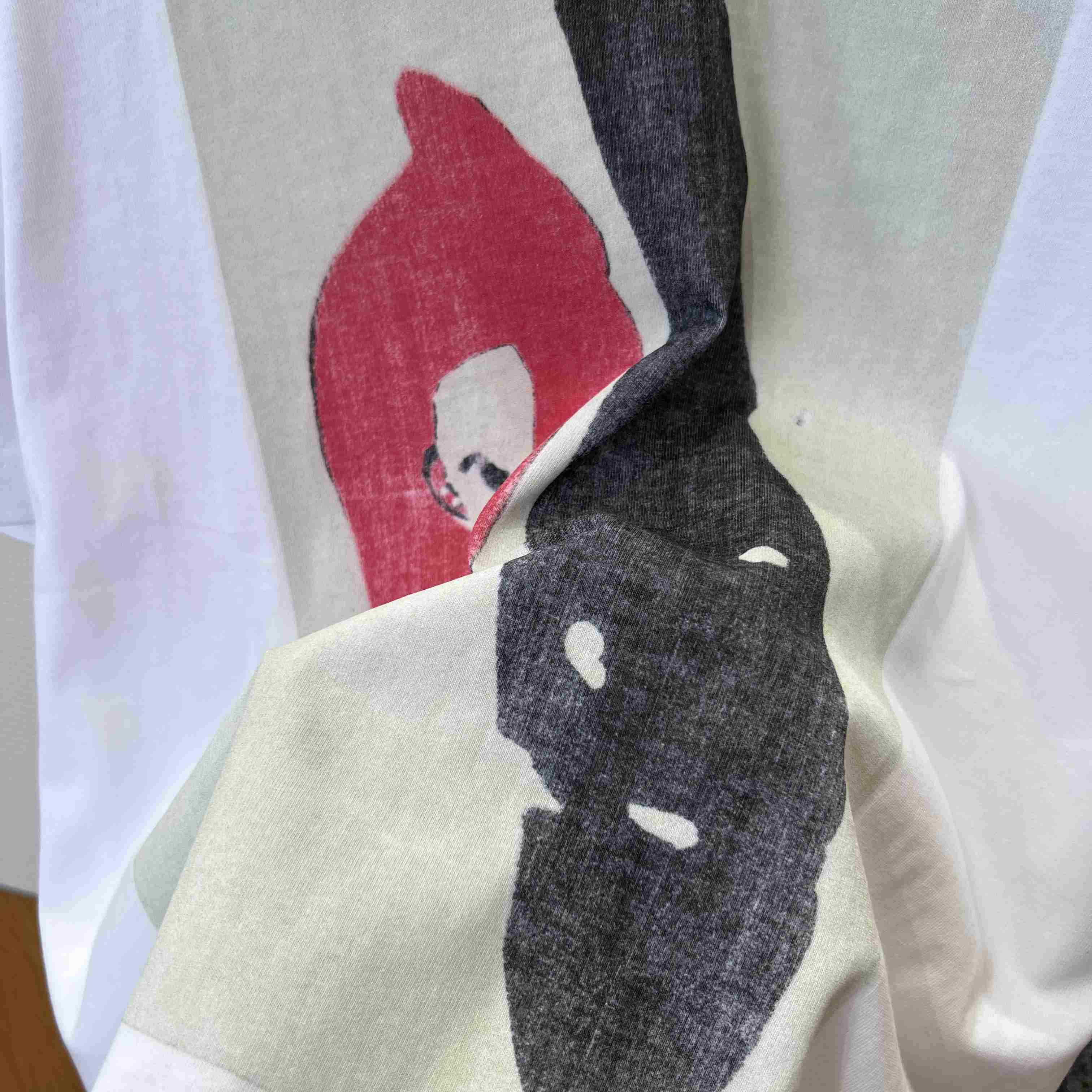 Bottega Veneta Cotton Jersey Printed T-Shirt - FashionPlug